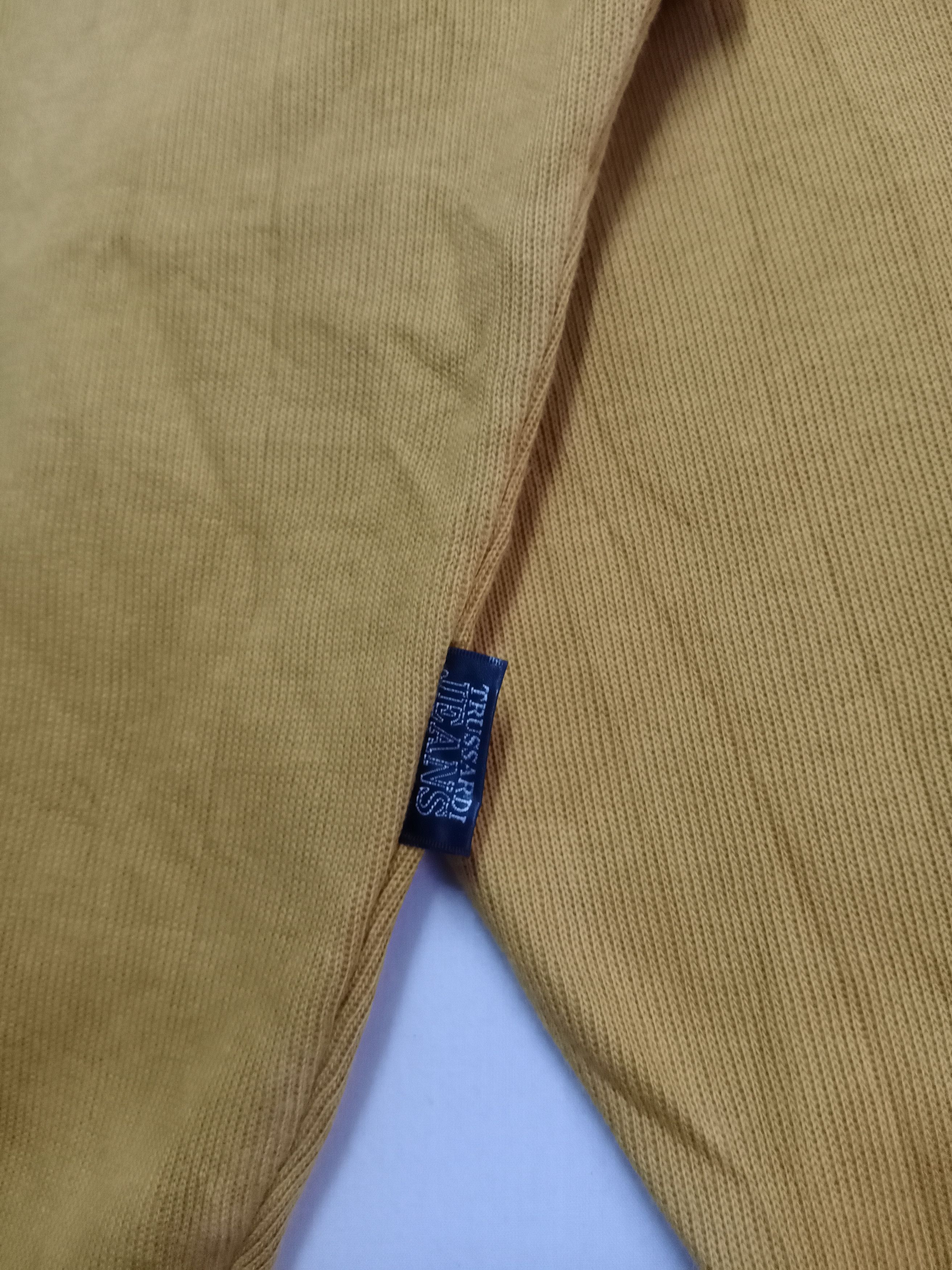 Trussardi × Vintage RARE!! Vintage TRUSSADI Embroidered Logo Sweatshirt Size US XL / EU 56 / 4 - 4 Thumbnail