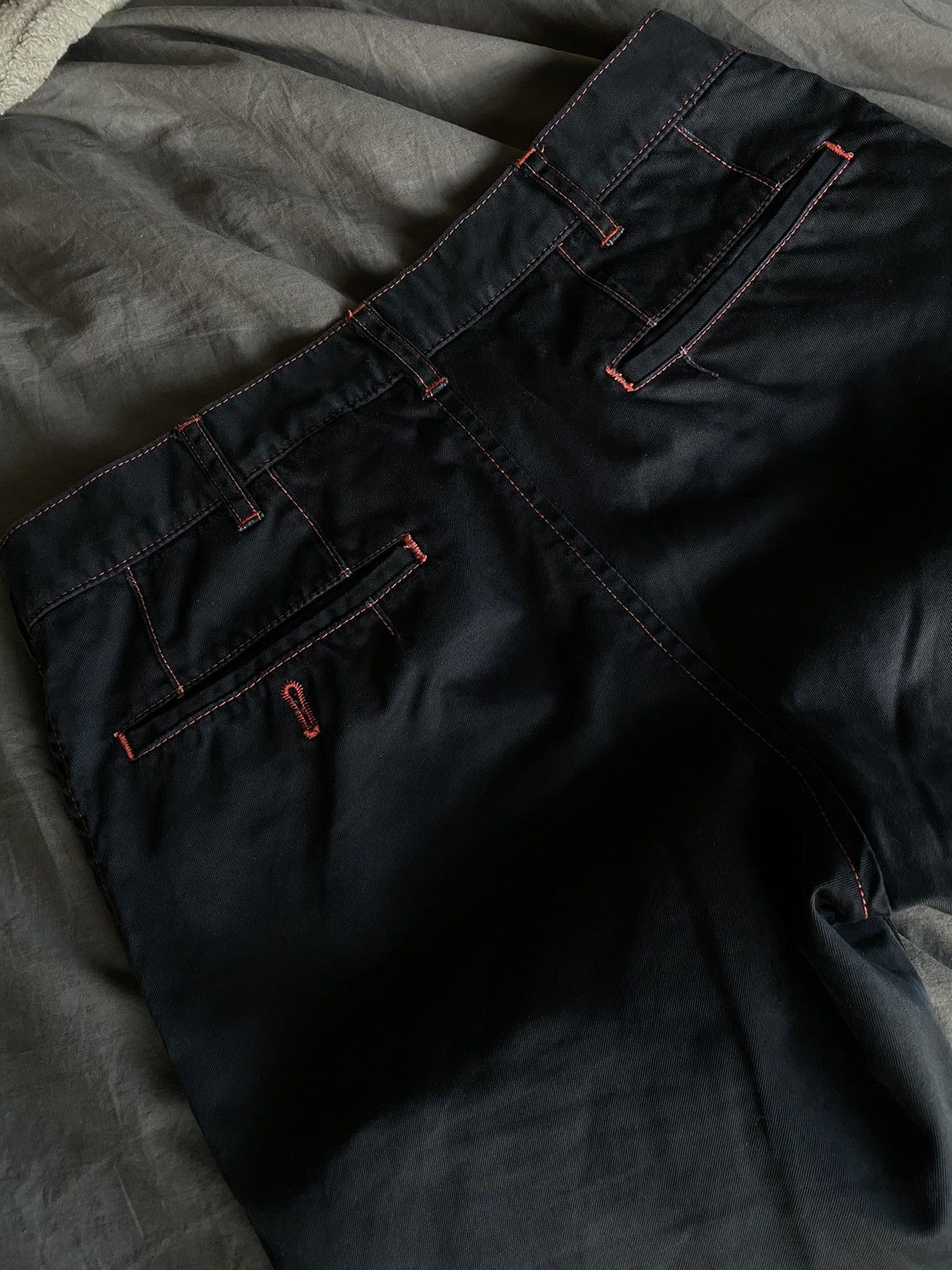 Comme des Garcons Comme Des Garcons Contrast Stitched Pants Size US 29 - 4 Thumbnail
