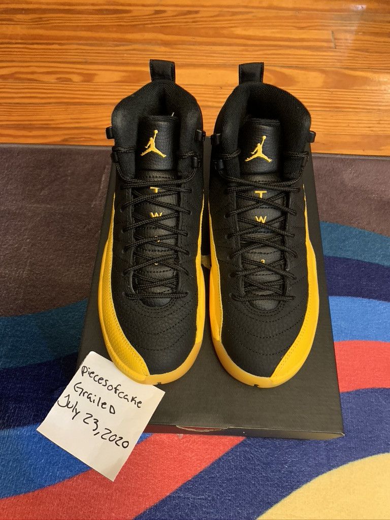 Nike Air Jordan 12 “University Gold” Black OVO PSNY French