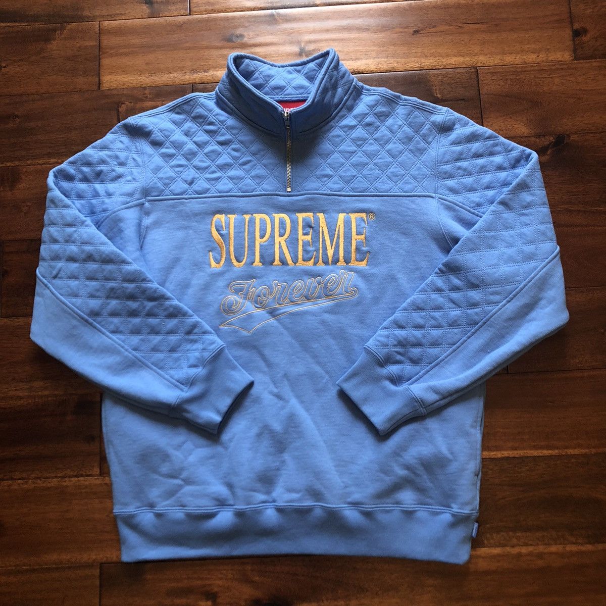 Forever half zip sweatshirt supreme online