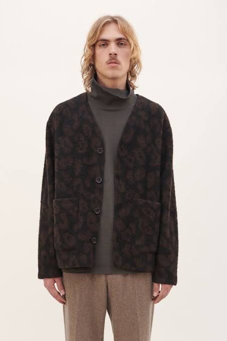 Our Legacy Our Legacy Leopard Print Cardigan Grailed