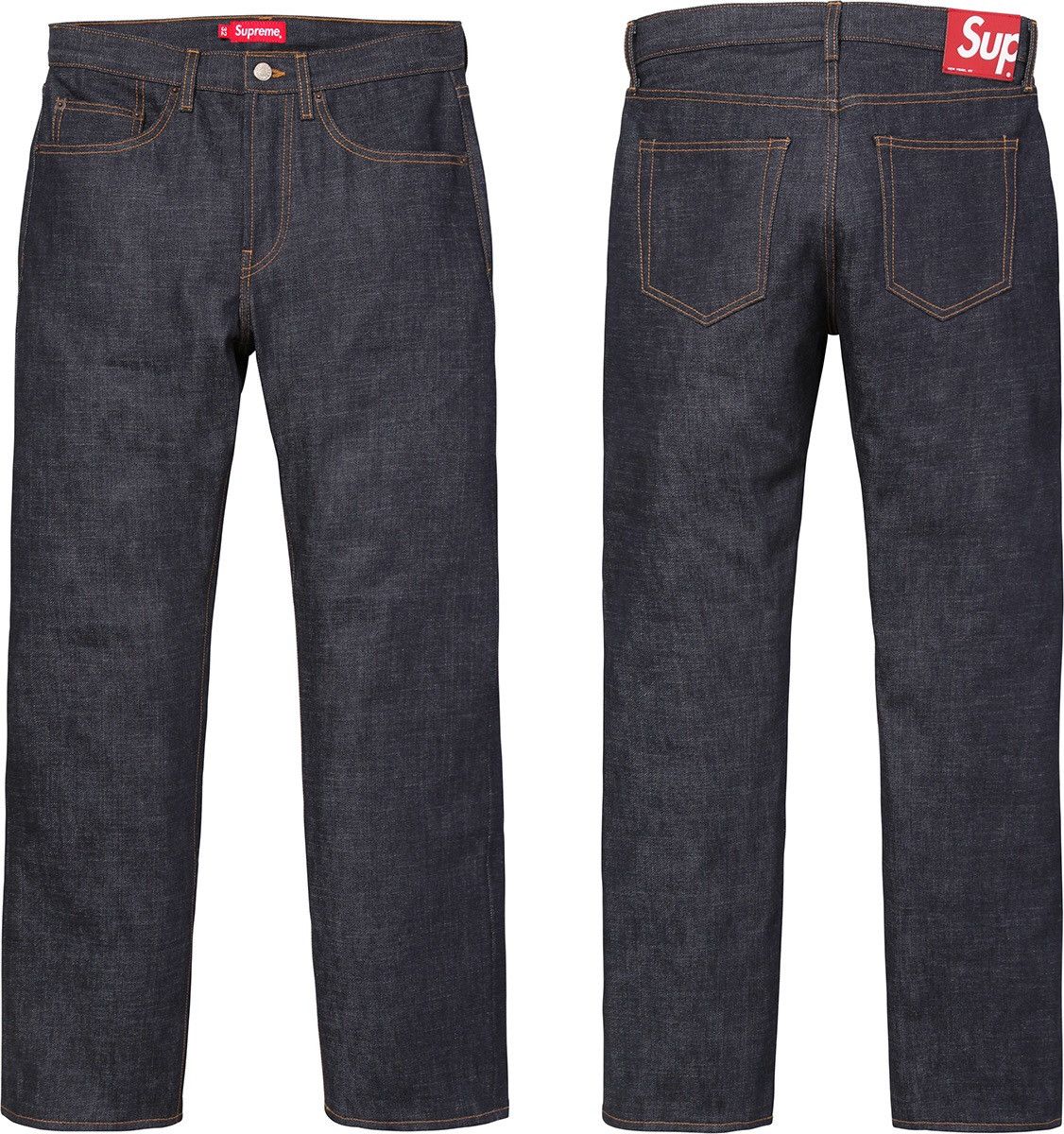 Supreme ダークデニム ジーンズ 32サイズ Supreme Baggy Jean 22AW black 32インチ シュプリーム バギー