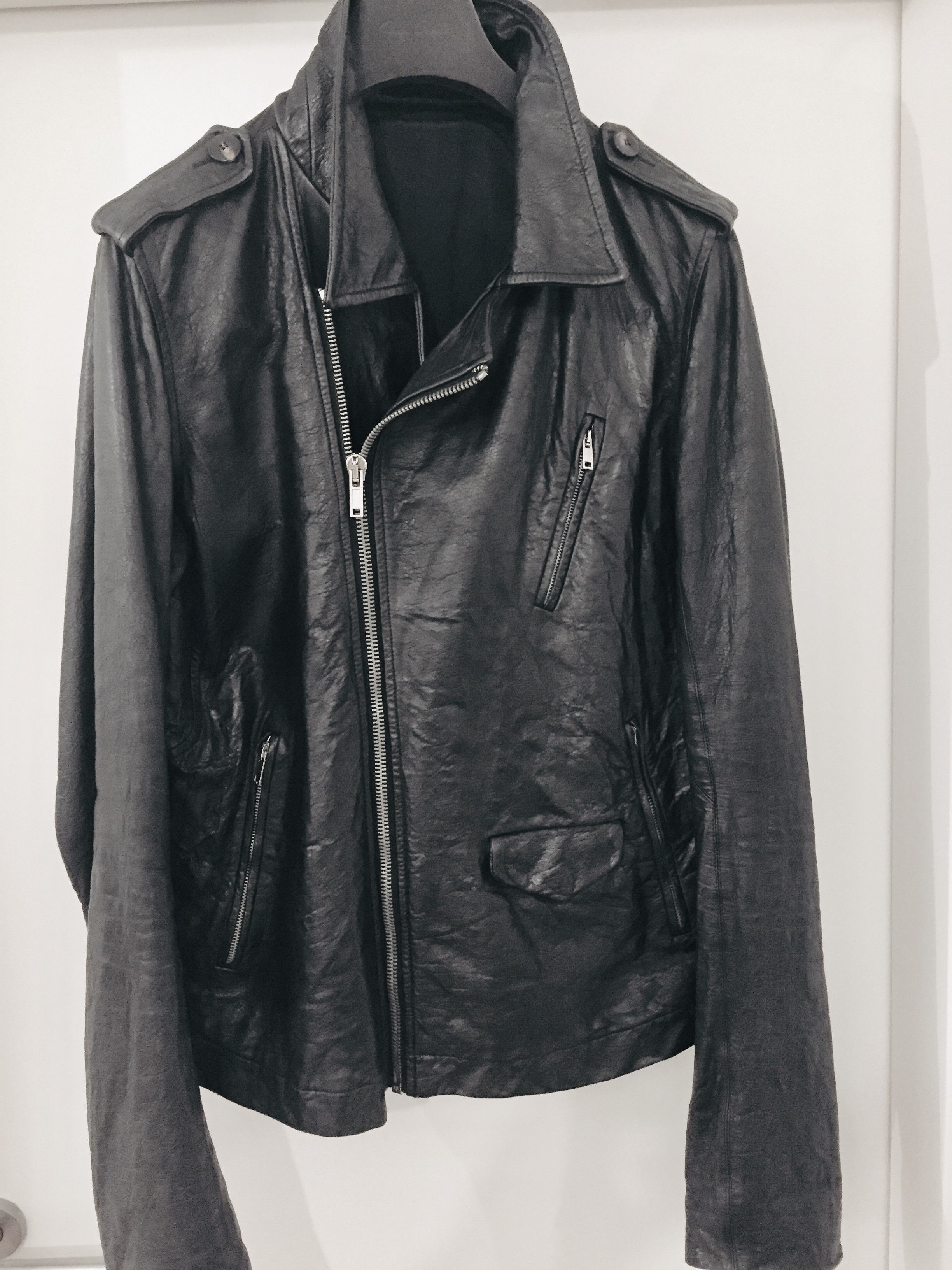 Rick Owens リックオウエンス 11AW NEW SAFARI JACKET レザー
