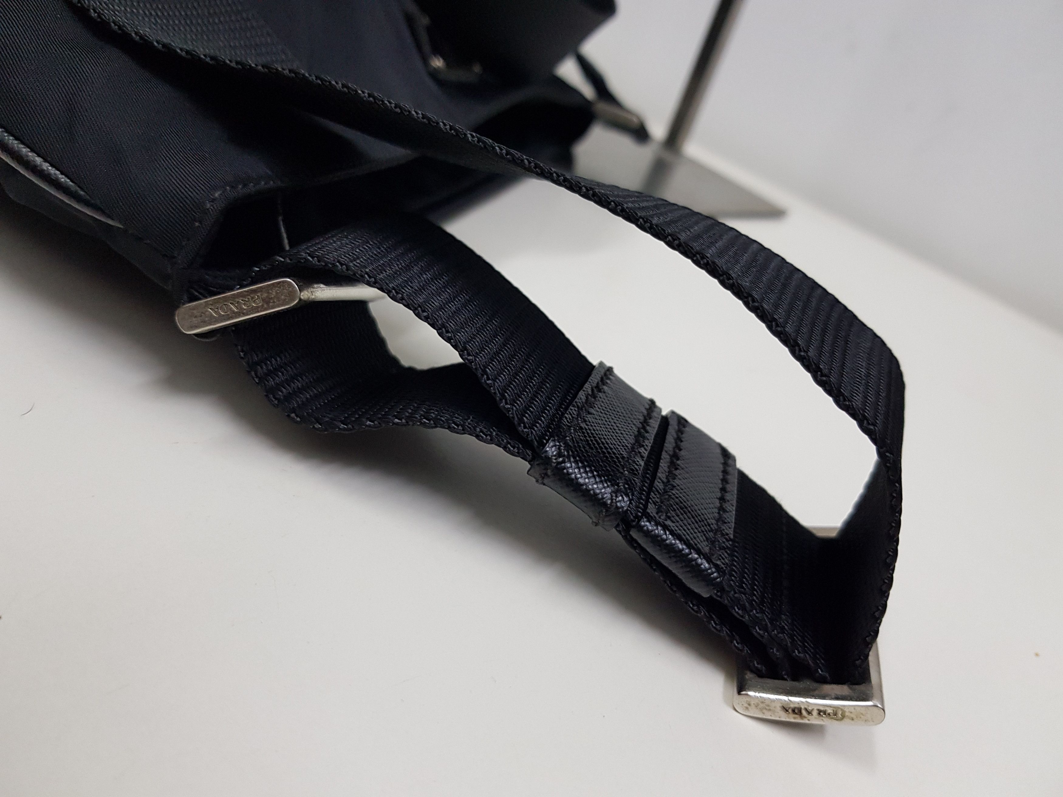 Prada 🔥Authentic🔥 PRADA Milano Nylon Tessuto Saffi Sling Bag Size ONE SIZE - 3 Thumbnail