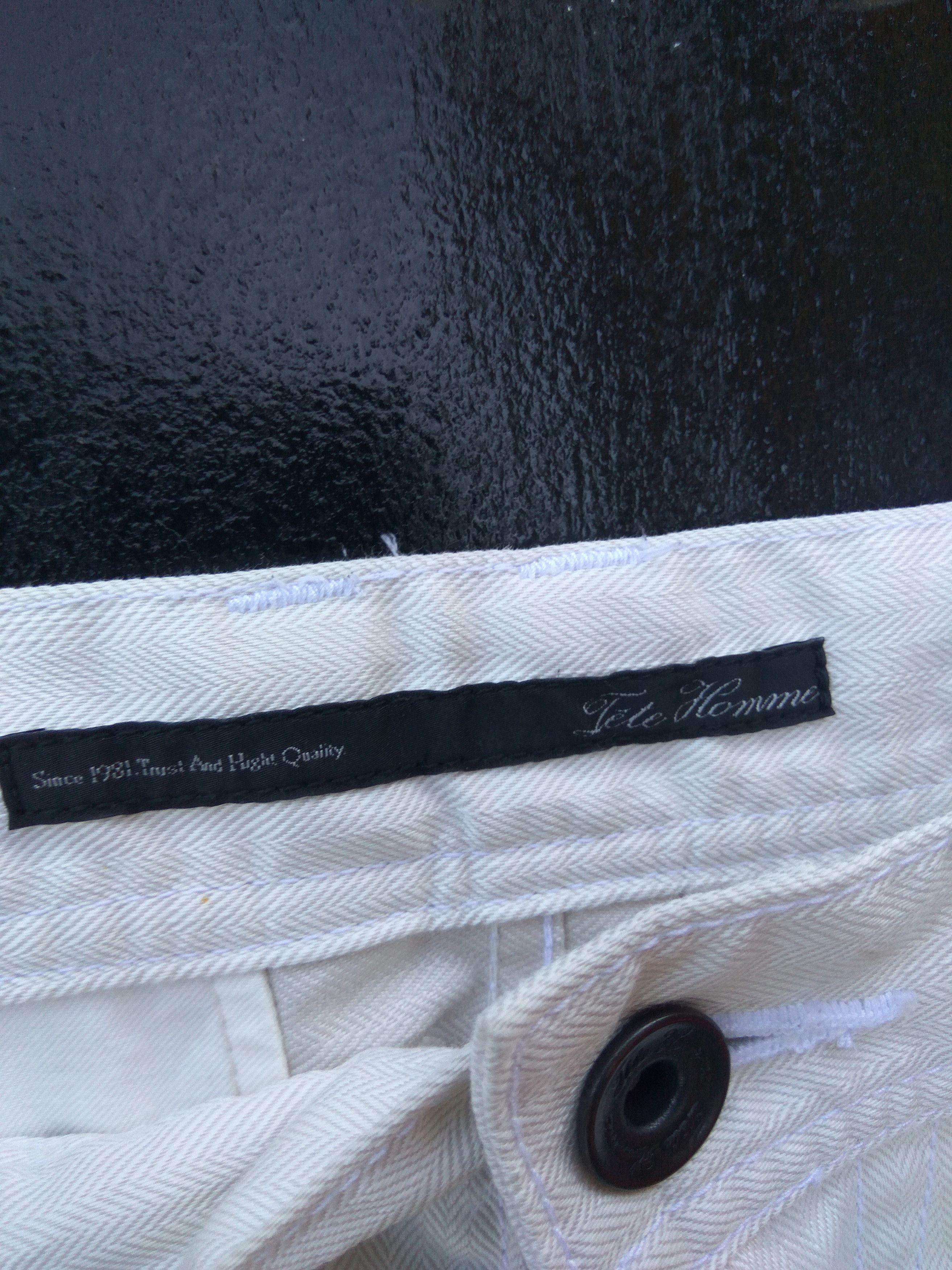 Issey Miyake Designer Tete Homme Jeans Size US 29 - 7 Thumbnail