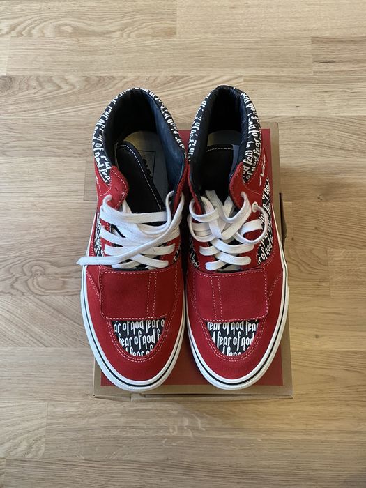 Fear of 2024 god vans grailed