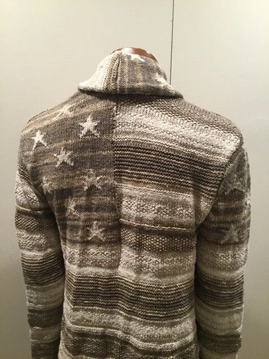 Denim & Supply Ralph Lauren RALPH LAUREN USA FLAG KNITWEAR DENIM SUPPLY (B242) Size US S / EU 44-46 / 1 - 2 Thumbnail