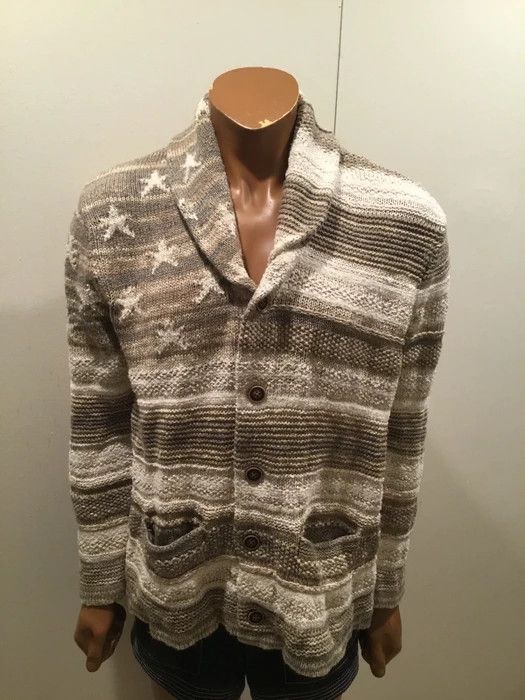 Denim & Supply Ralph Lauren RALPH LAUREN USA FLAG KNITWEAR DENIM SUPPLY (B242) Size US S / EU 44-46 / 1 - 1 Thumbnail
