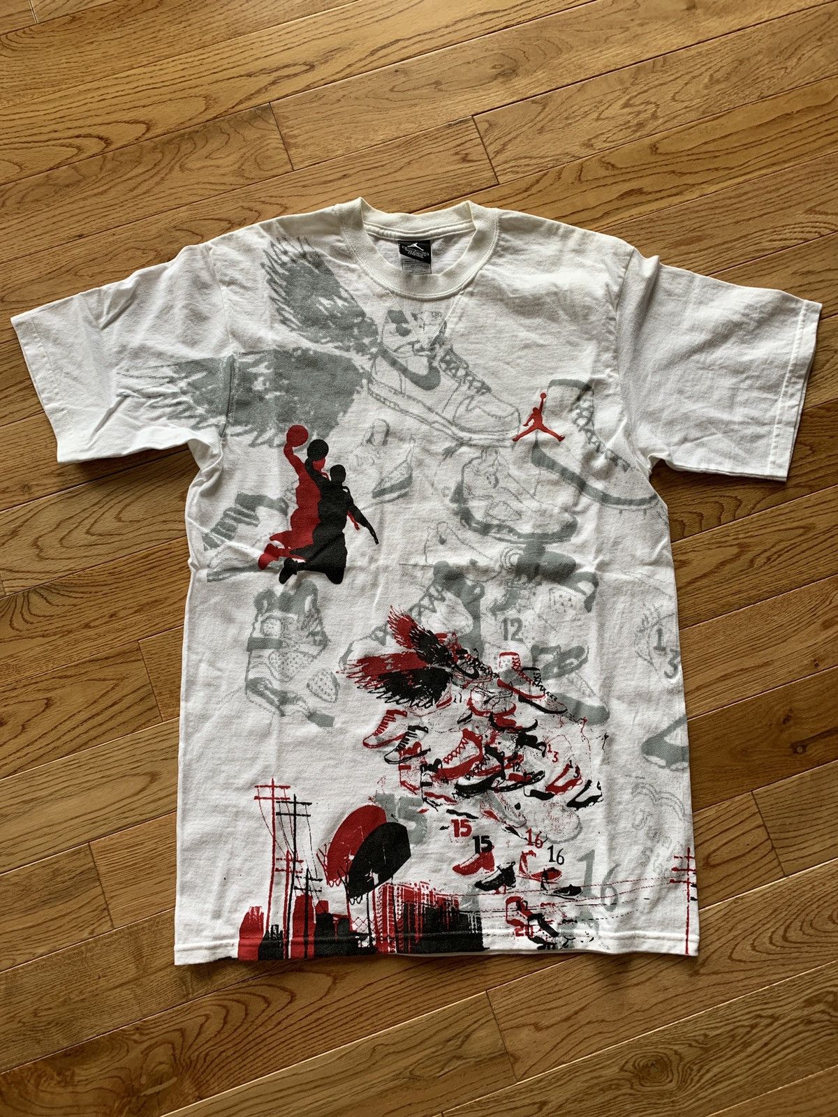 Jordan Brand × Vintage Lot of 5 Jordan T-shirts Size US S / EU 44-46 / 1 - 3 Thumbnail