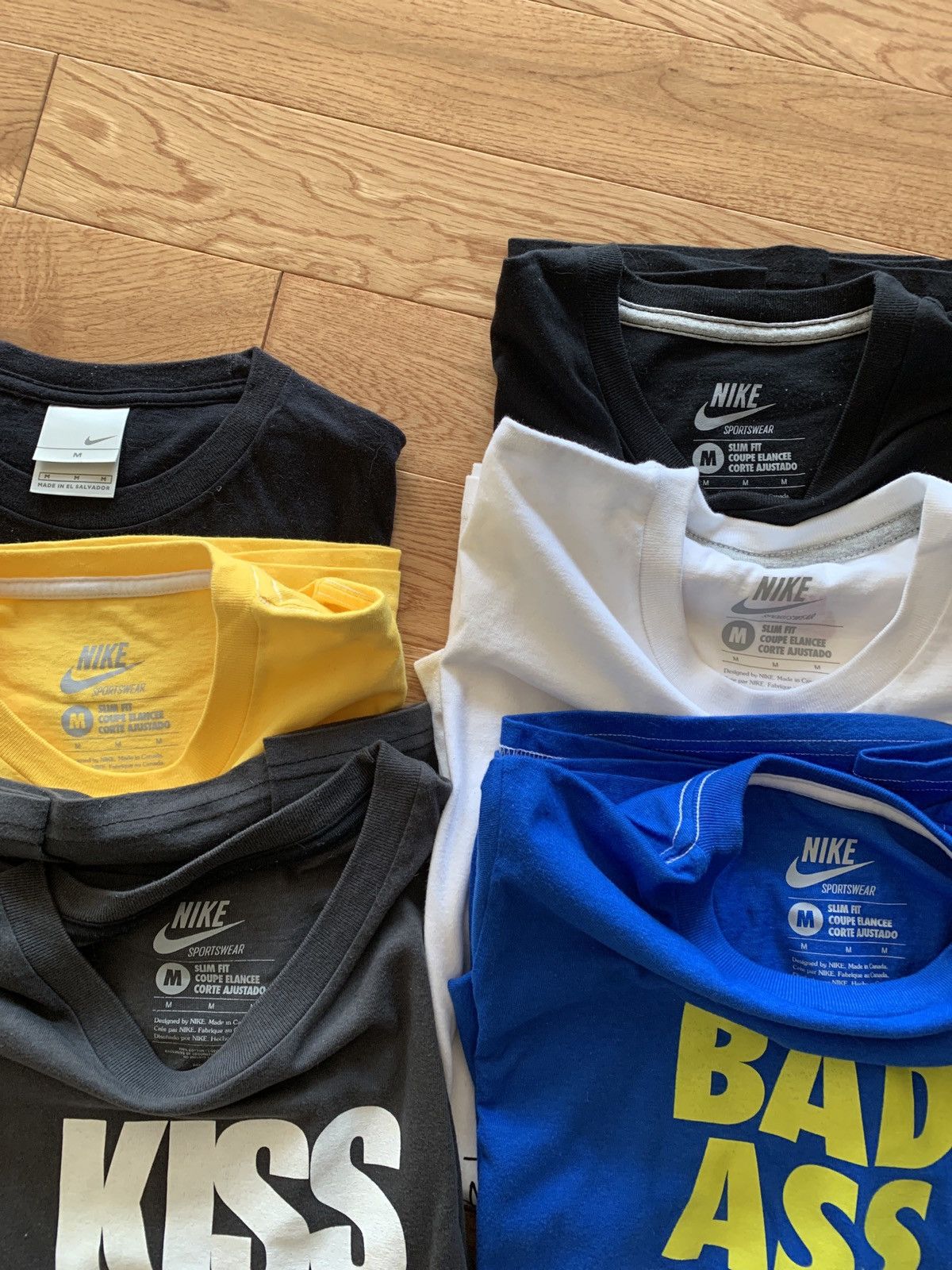 Nike × Vintage Lot of 6 Nike T-shirts Size US M / EU 48-50 / 2 - 10 Thumbnail