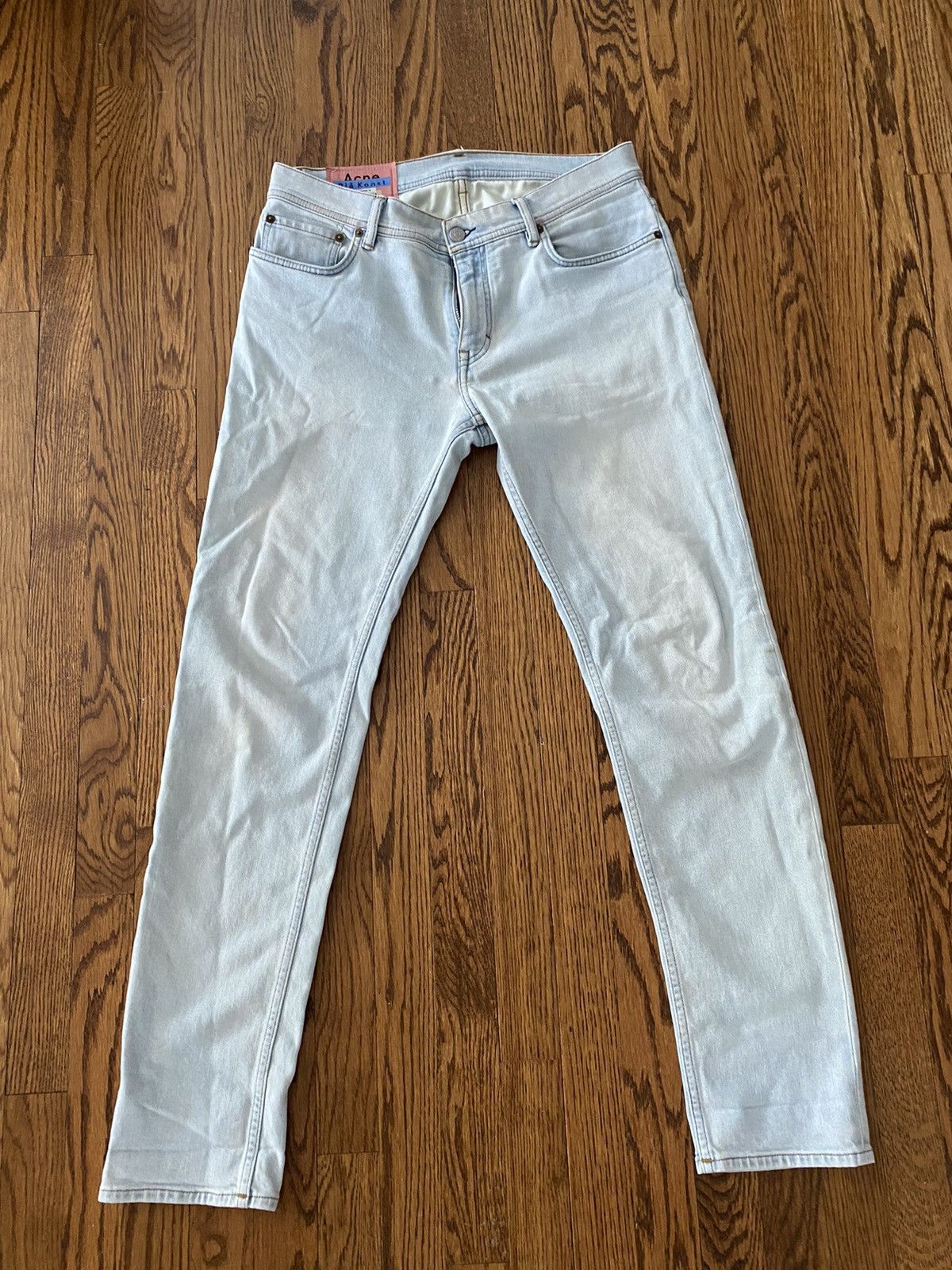 Acne Studios Acne Stuid Bla Konst North Skinny Fit Jeans Size US 30 / EU 46 - 1 Thumbnail