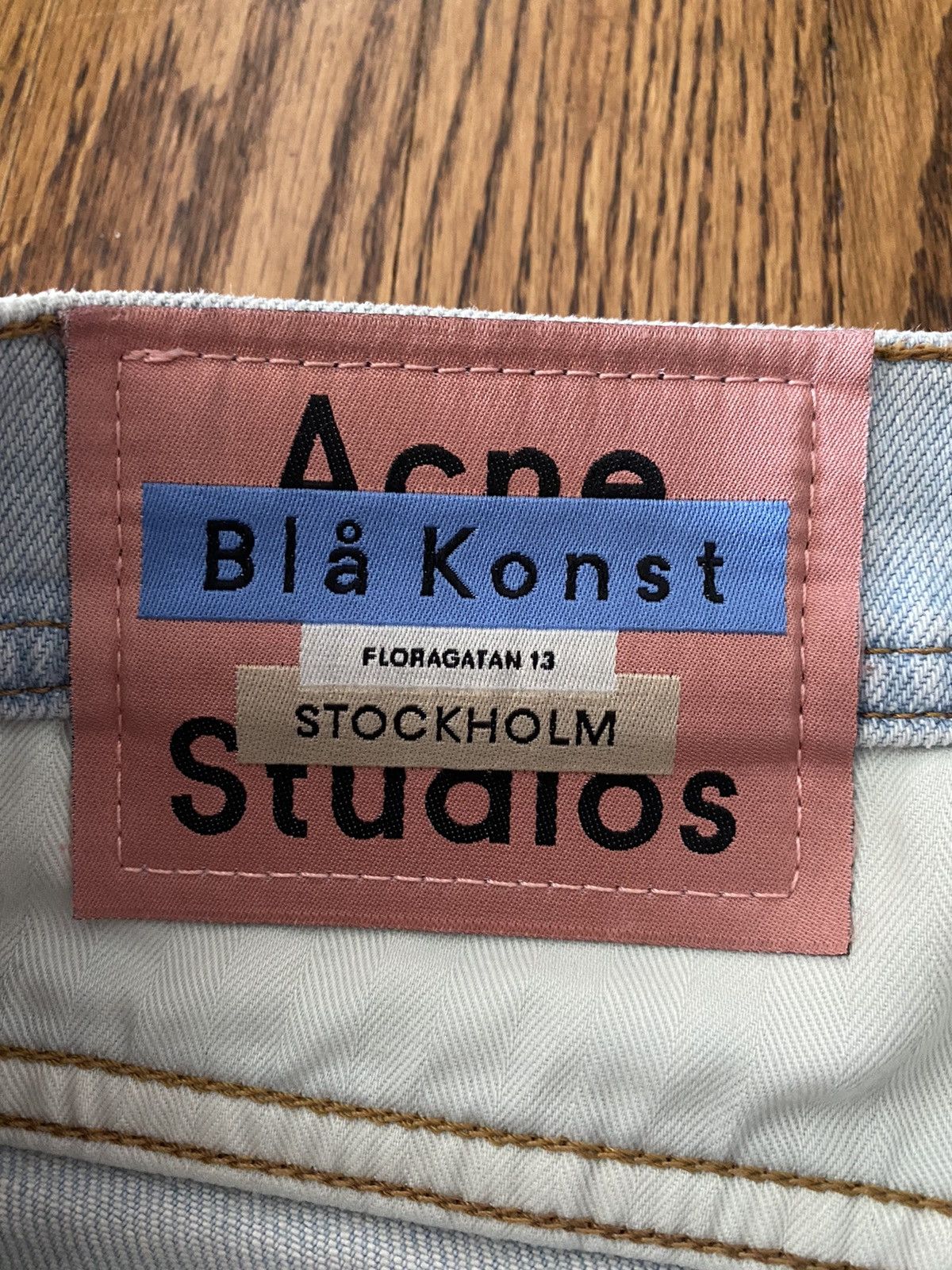 Acne Studios Acne Stuid Bla Konst North Skinny Fit Jeans Size US 30 / EU 46 - 2 Thumbnail
