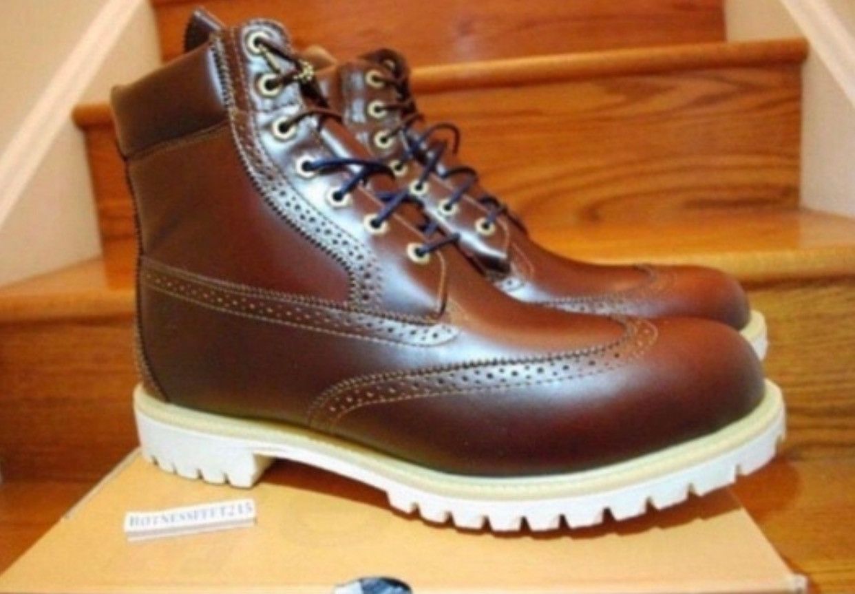 Wingtip hotsell timberlands chestnut