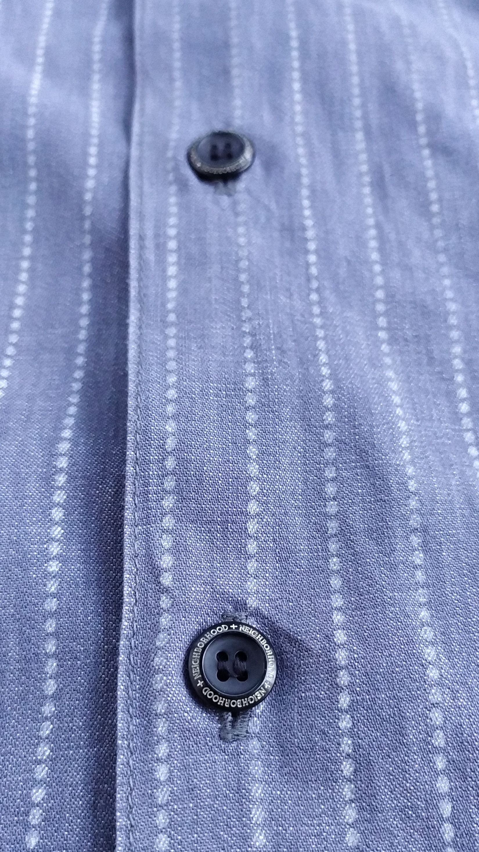 Japanese Brand Distressed Neighborhood Button Up Shirt size M oversize Size US M / EU 48-50 / 2 - 6 Thumbnail