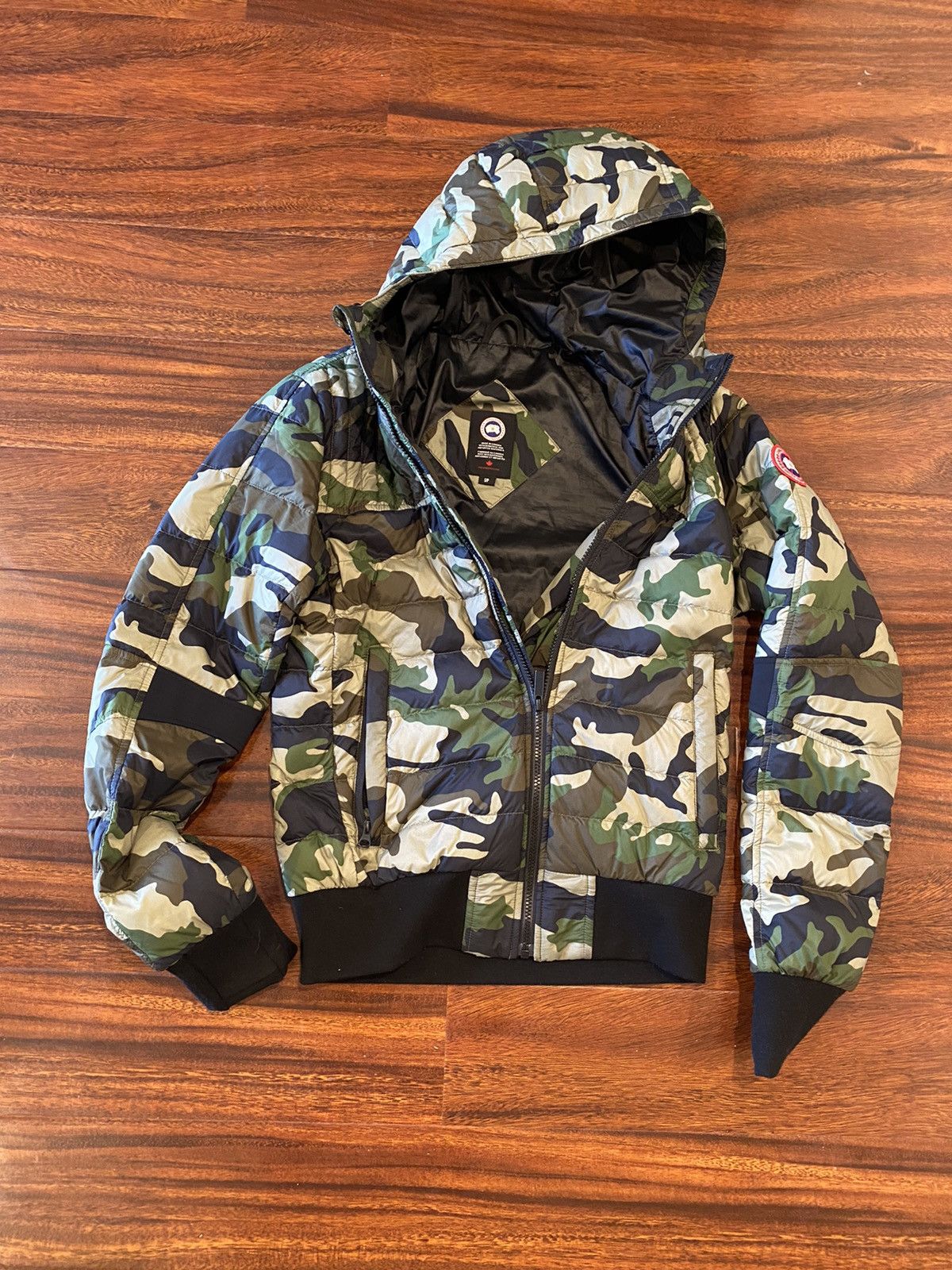 Canada Goose Green Camo Canada Goose Light Puffer Jacket | Grailed