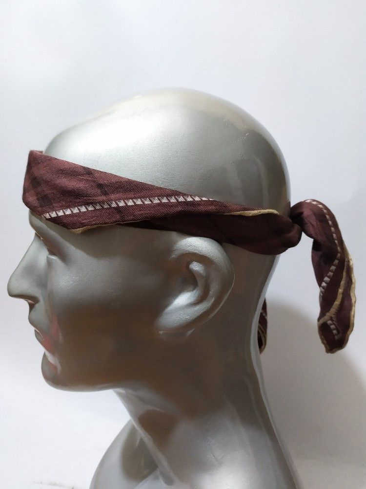 Burberry Burberry Check Handkerchief Neckerchief Headband Size ONE SIZE - 5 Thumbnail