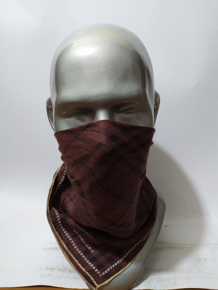 Burberry Burberry Check Handkerchief Neckerchief Headband Size ONE SIZE - 1 Thumbnail