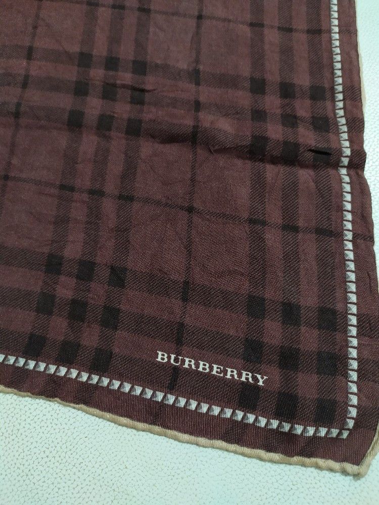 Burberry Burberry Check Handkerchief Neckerchief Headband Size ONE SIZE - 8 Thumbnail