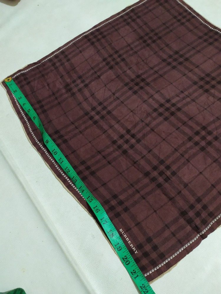 Burberry Burberry Check Handkerchief Neckerchief Headband Size ONE SIZE - 10 Thumbnail