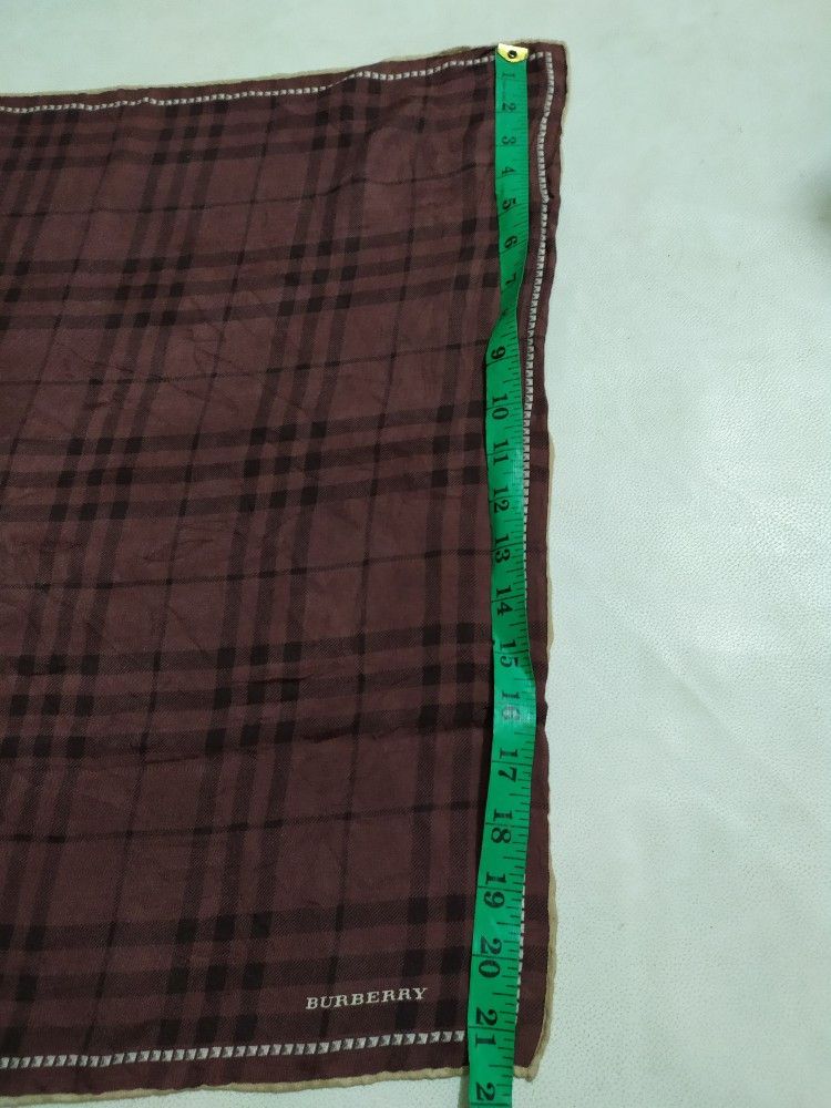 Burberry Burberry Check Handkerchief Neckerchief Headband Size ONE SIZE - 11 Thumbnail