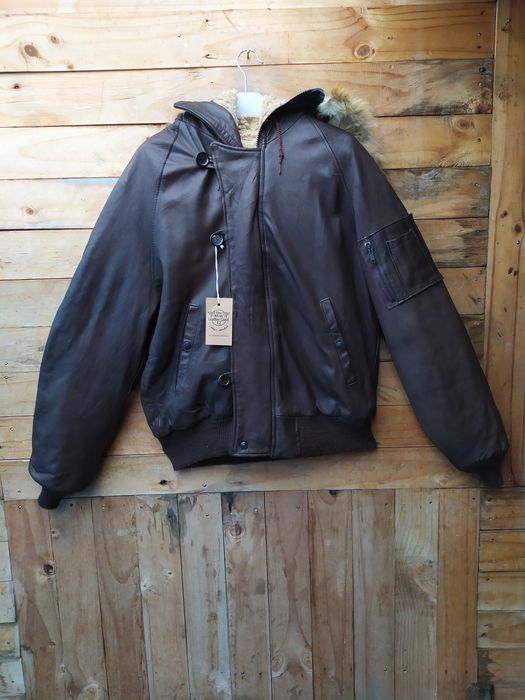 Schott SCHOTT BROS INC LEATHER TYPE N-5A FLYING MAN'S JACKET | Grailed