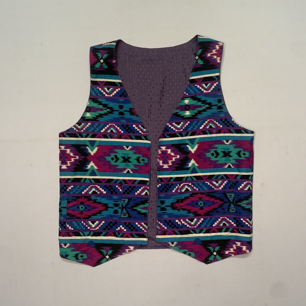 💥💥RARE!! Vintage Navajo Style Vest Sleeveless