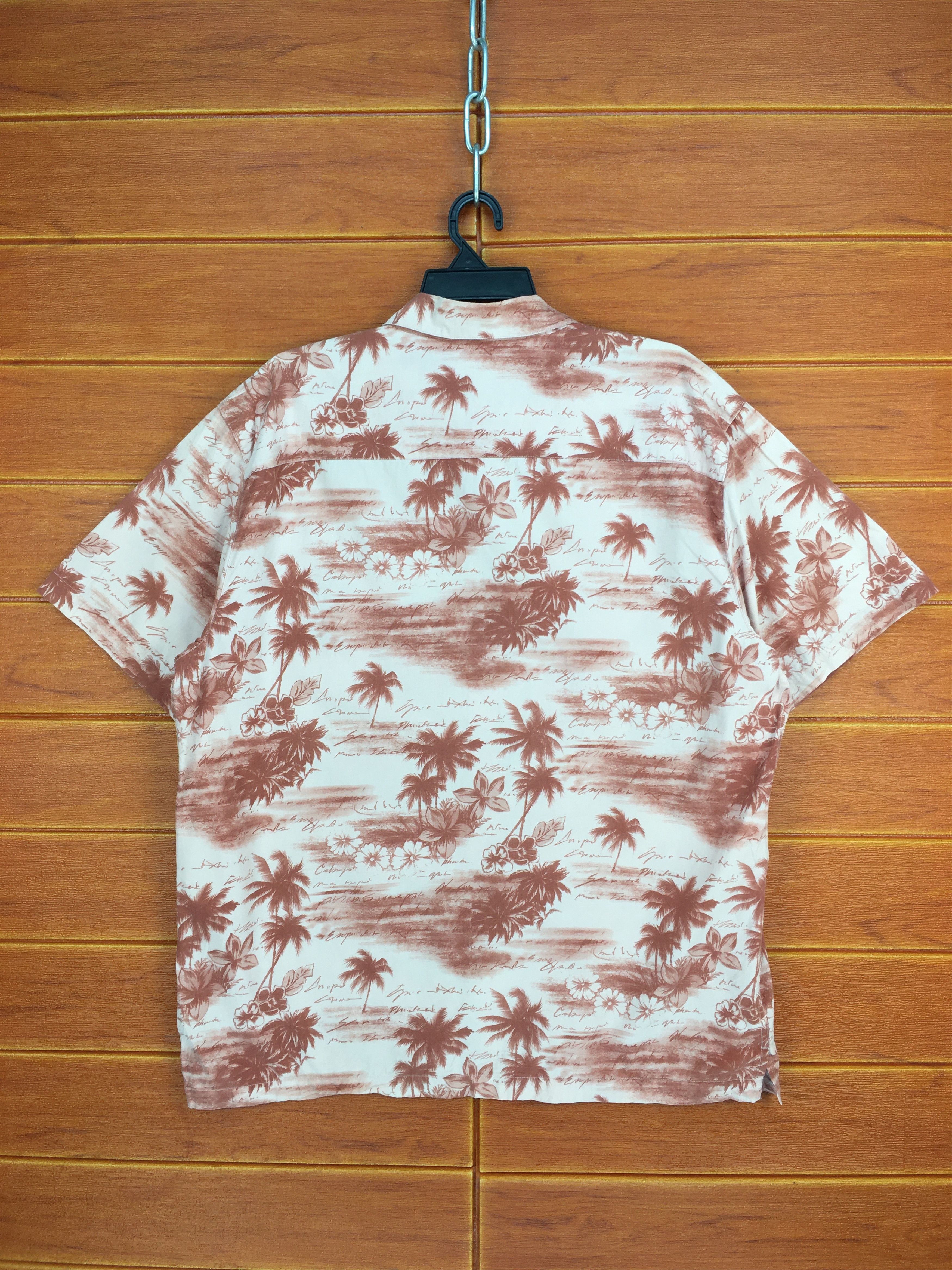 Vintage Vintage SOLITUDE Hawaiian Shirt Size US L / EU 52-54 / 3 - 8 Thumbnail