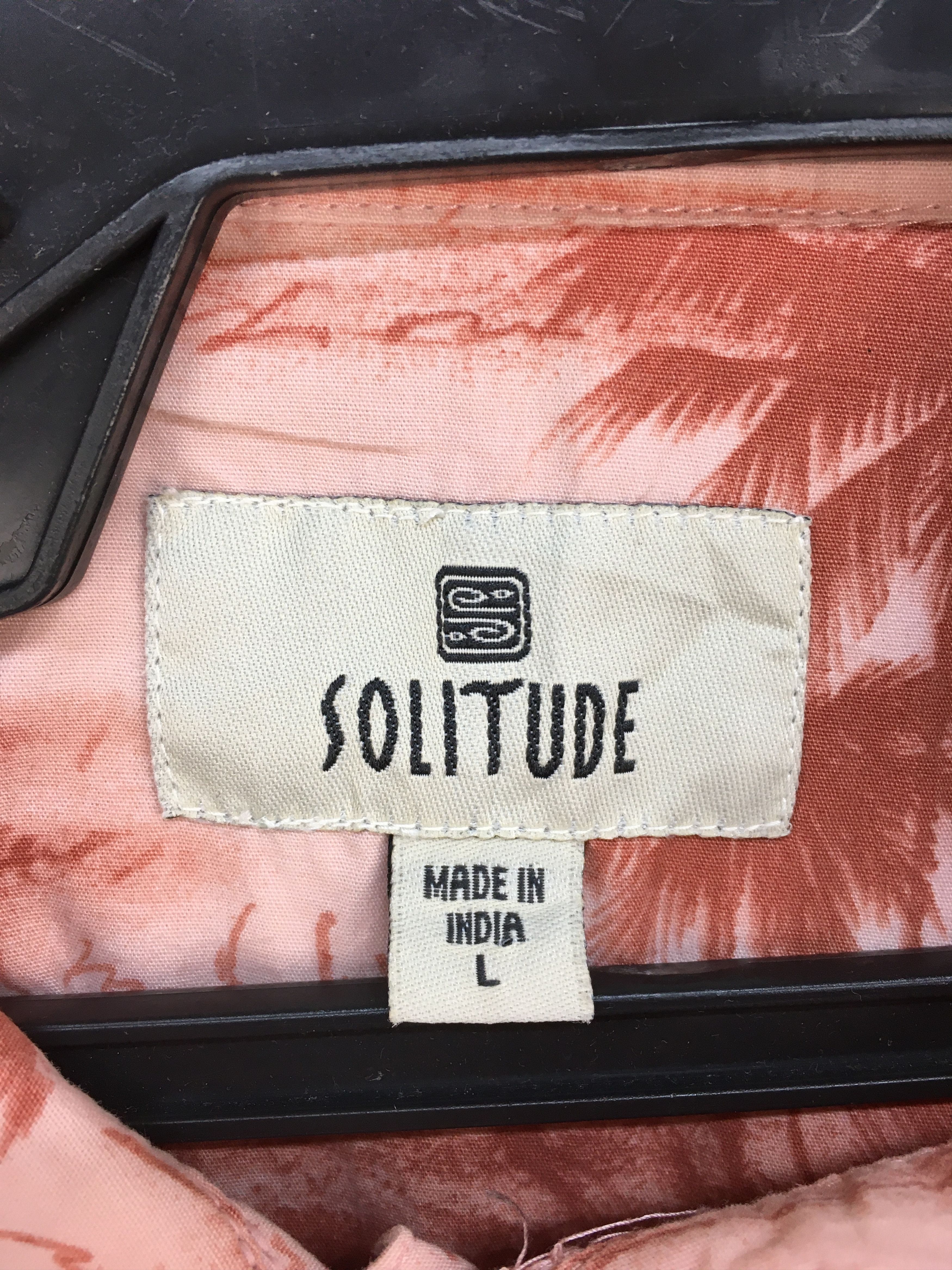 Vintage Vintage SOLITUDE Hawaiian Shirt Size US L / EU 52-54 / 3 - 6 Thumbnail