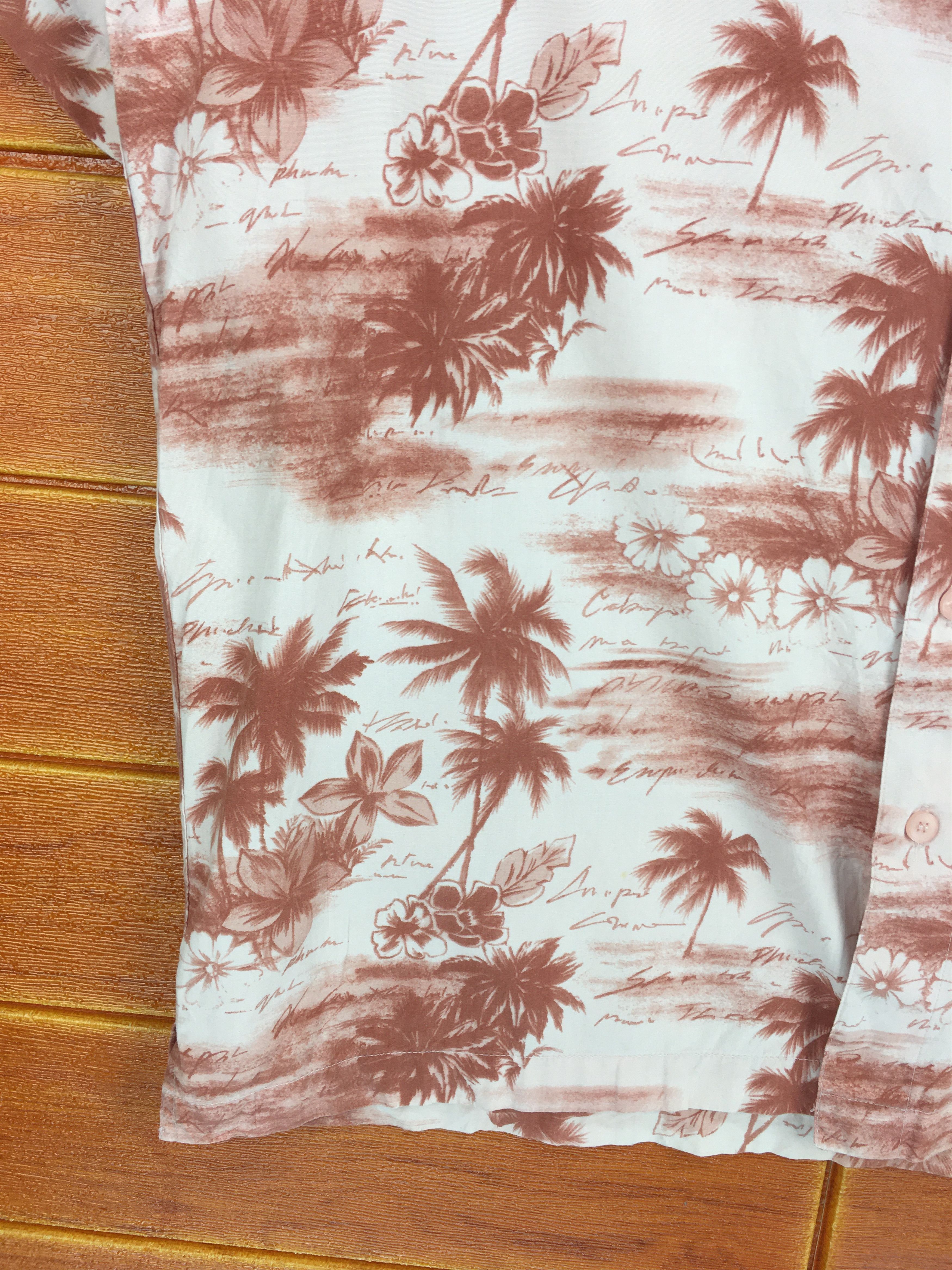 Vintage Vintage SOLITUDE Hawaiian Shirt Size US L / EU 52-54 / 3 - 3 Thumbnail