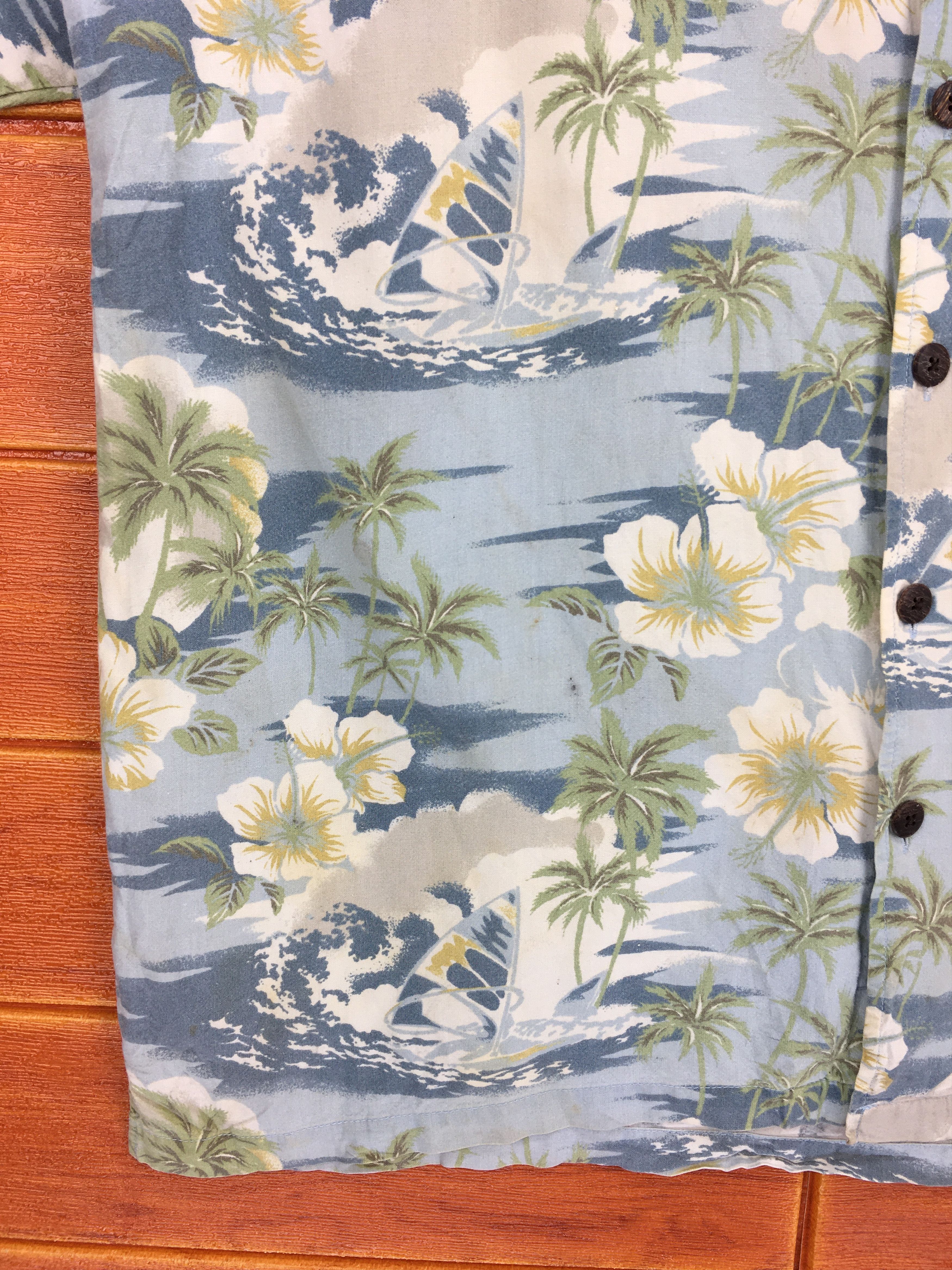 Vintage CHEROKEE All Over Print Hawaiian Shirt