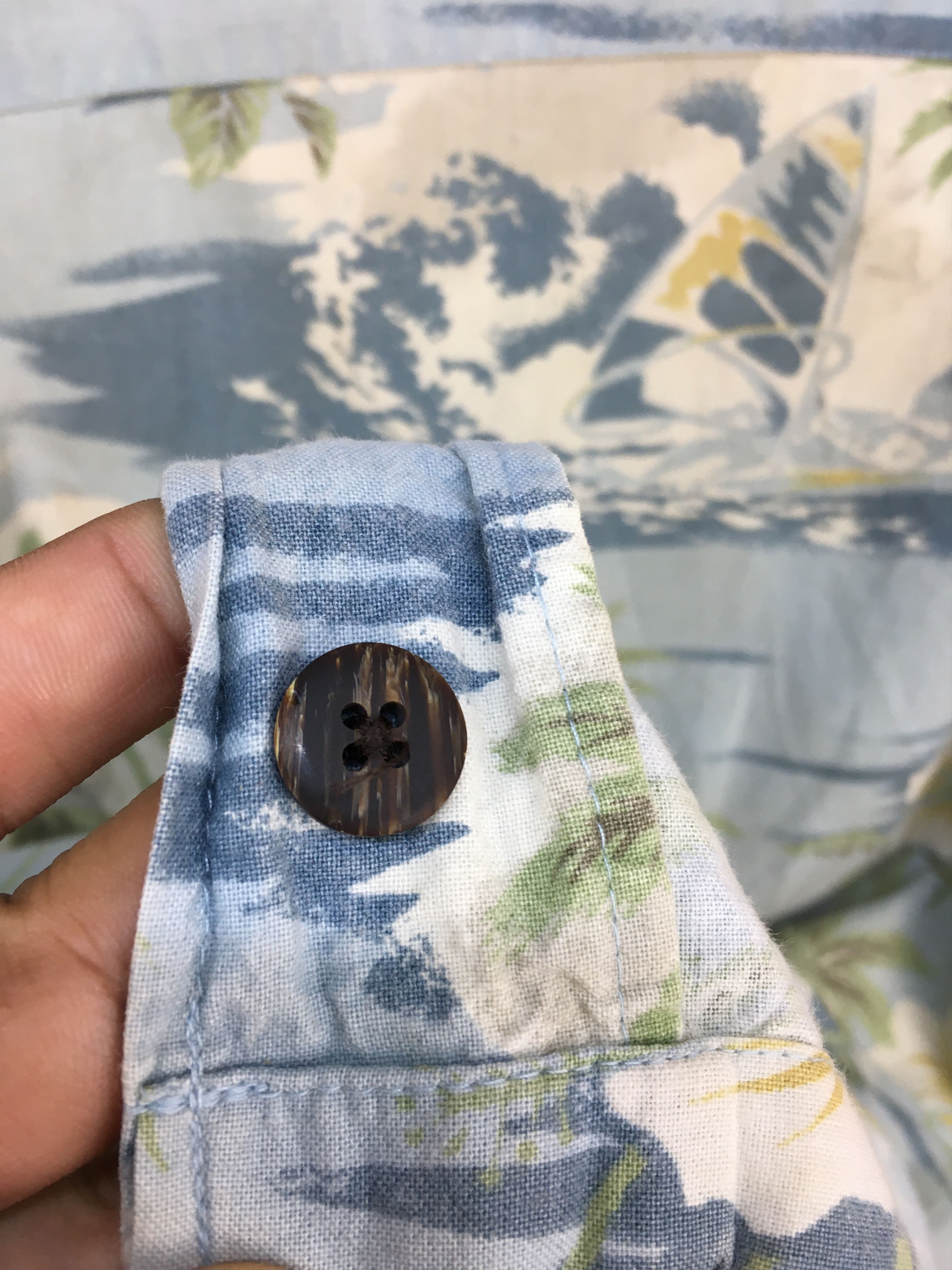 Vintage CHEROKEE All Over Print Hawaiian Shirt
