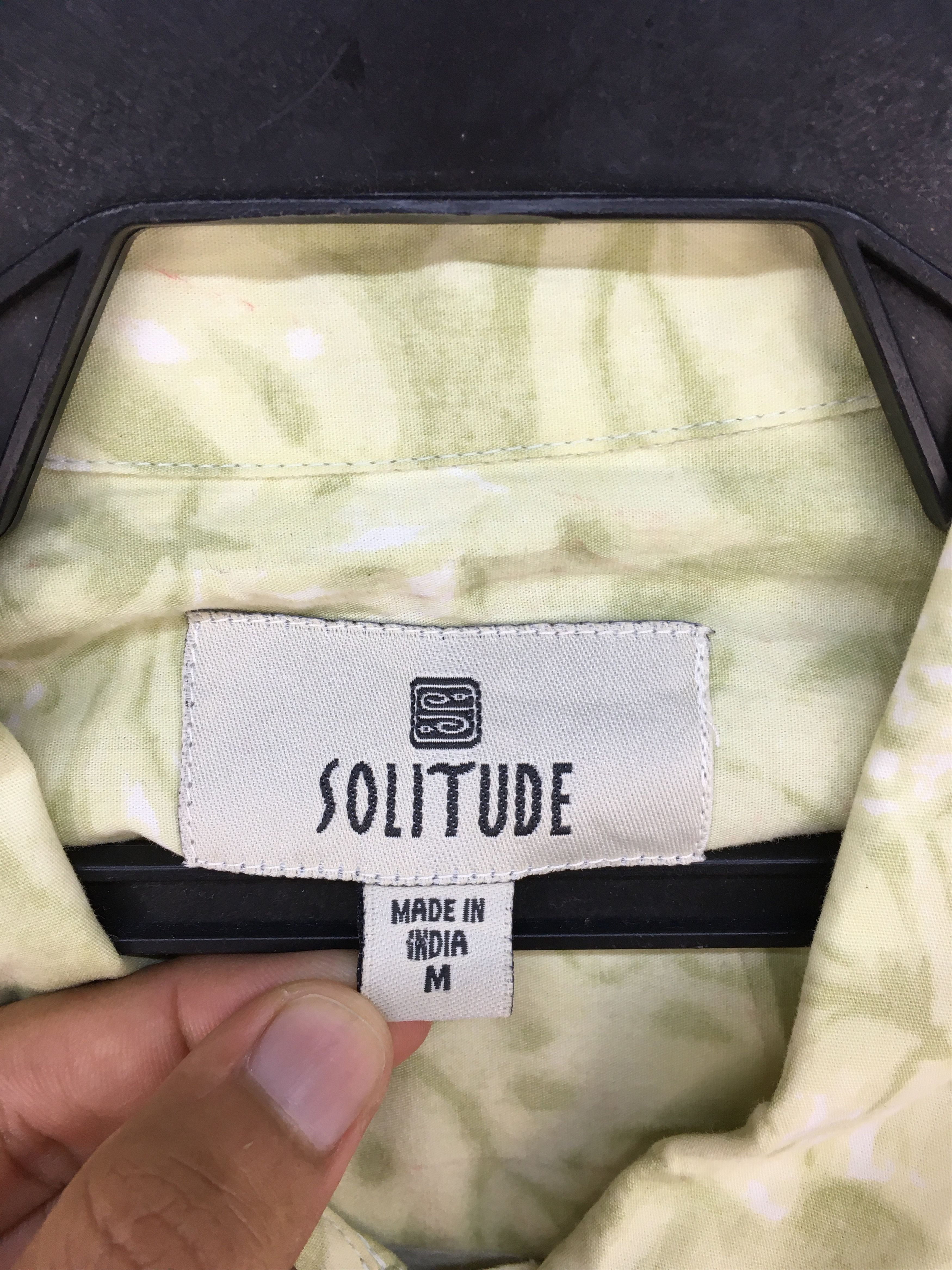 Japanese Brand × Vintage Vintage SOLITUDE Oversize Hawaiian Shirt Size US M / EU 48-50 / 2 - 7 Thumbnail