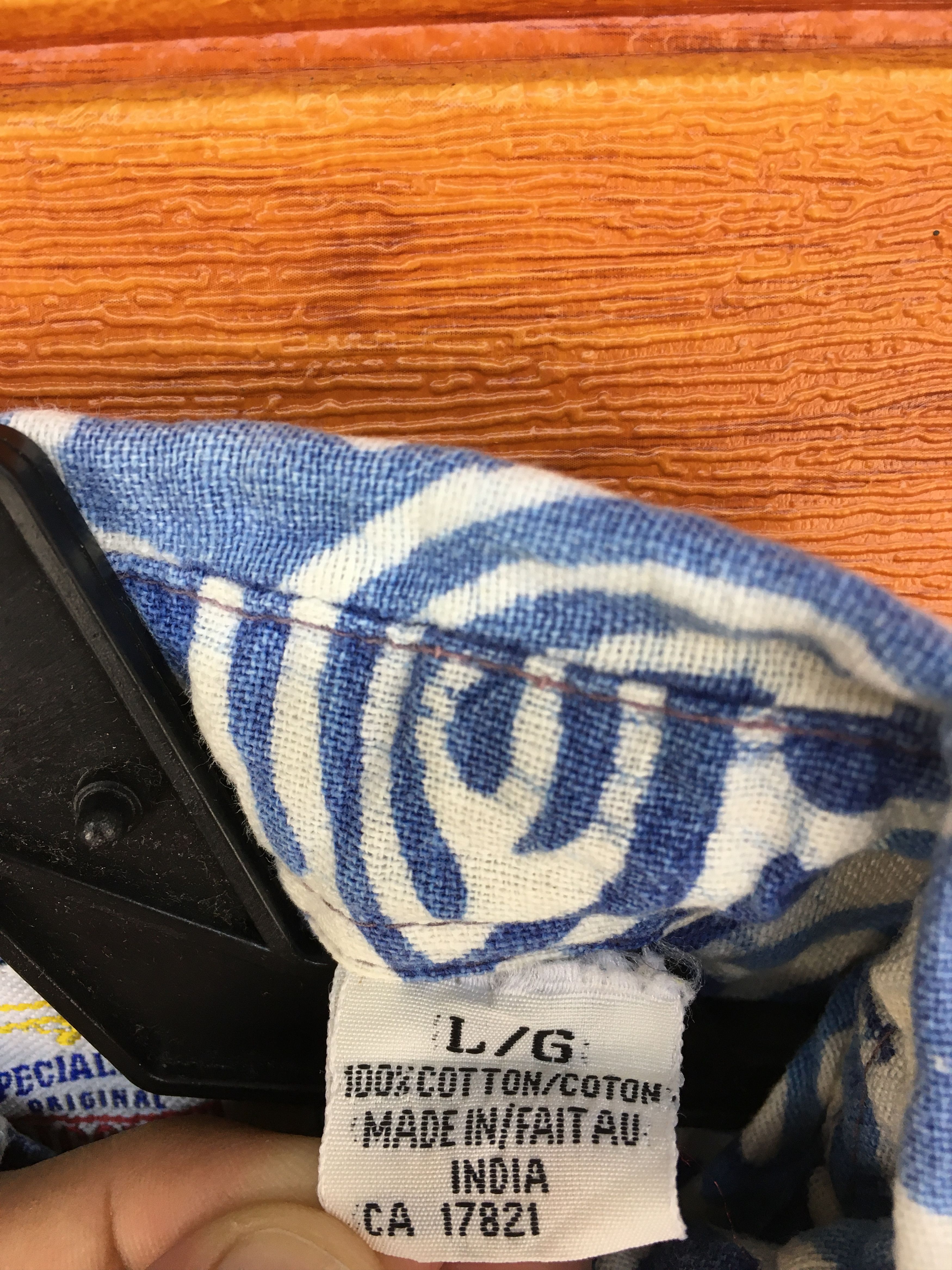 Japanese Brand Special Issue RIGGINS Tie Dye Hawaiian Shirt Size US L / EU 52-54 / 3 - 7 Thumbnail