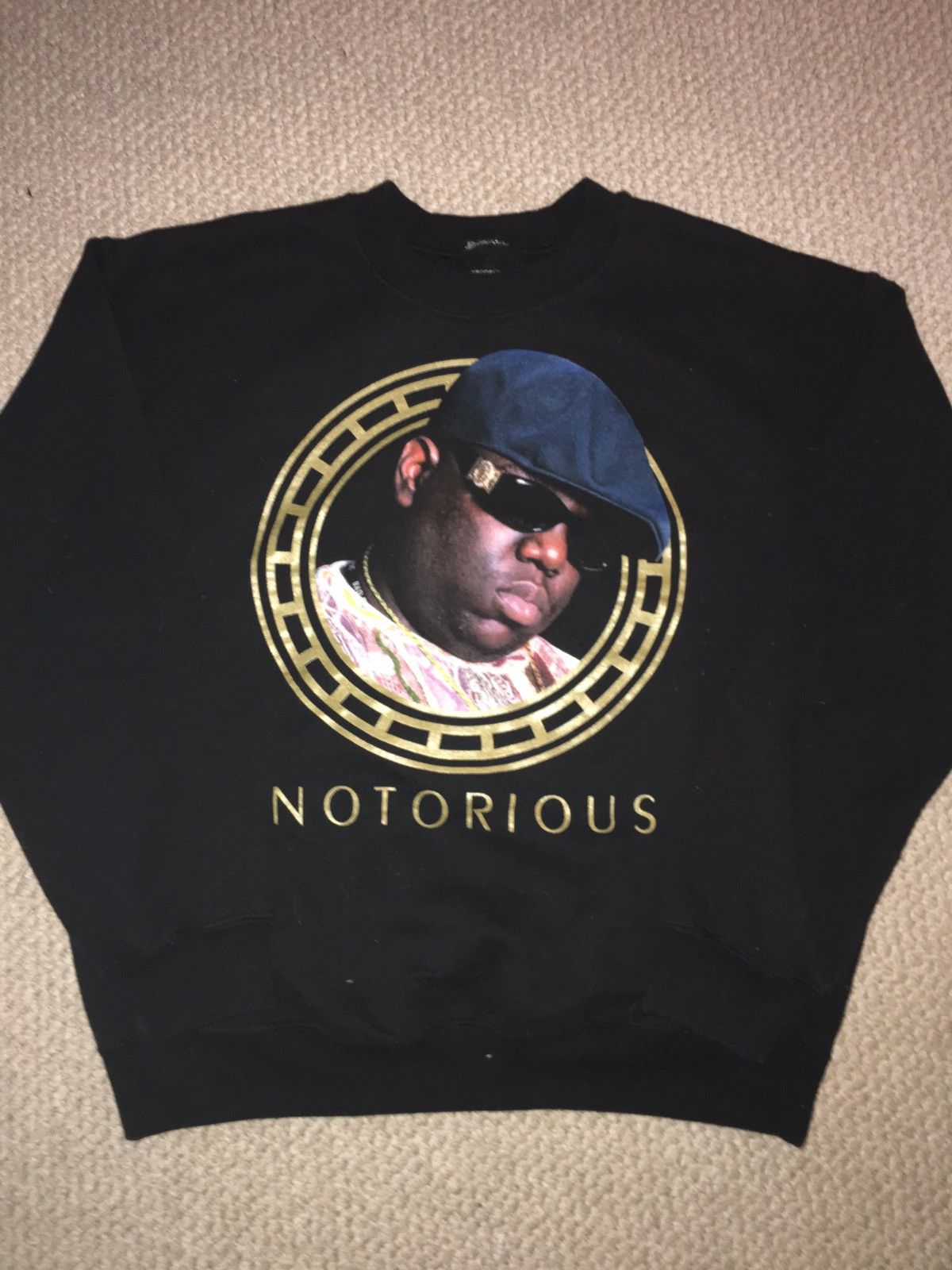 THE NOTORIOUS B.I.G.CREW shops NECK SZ XL