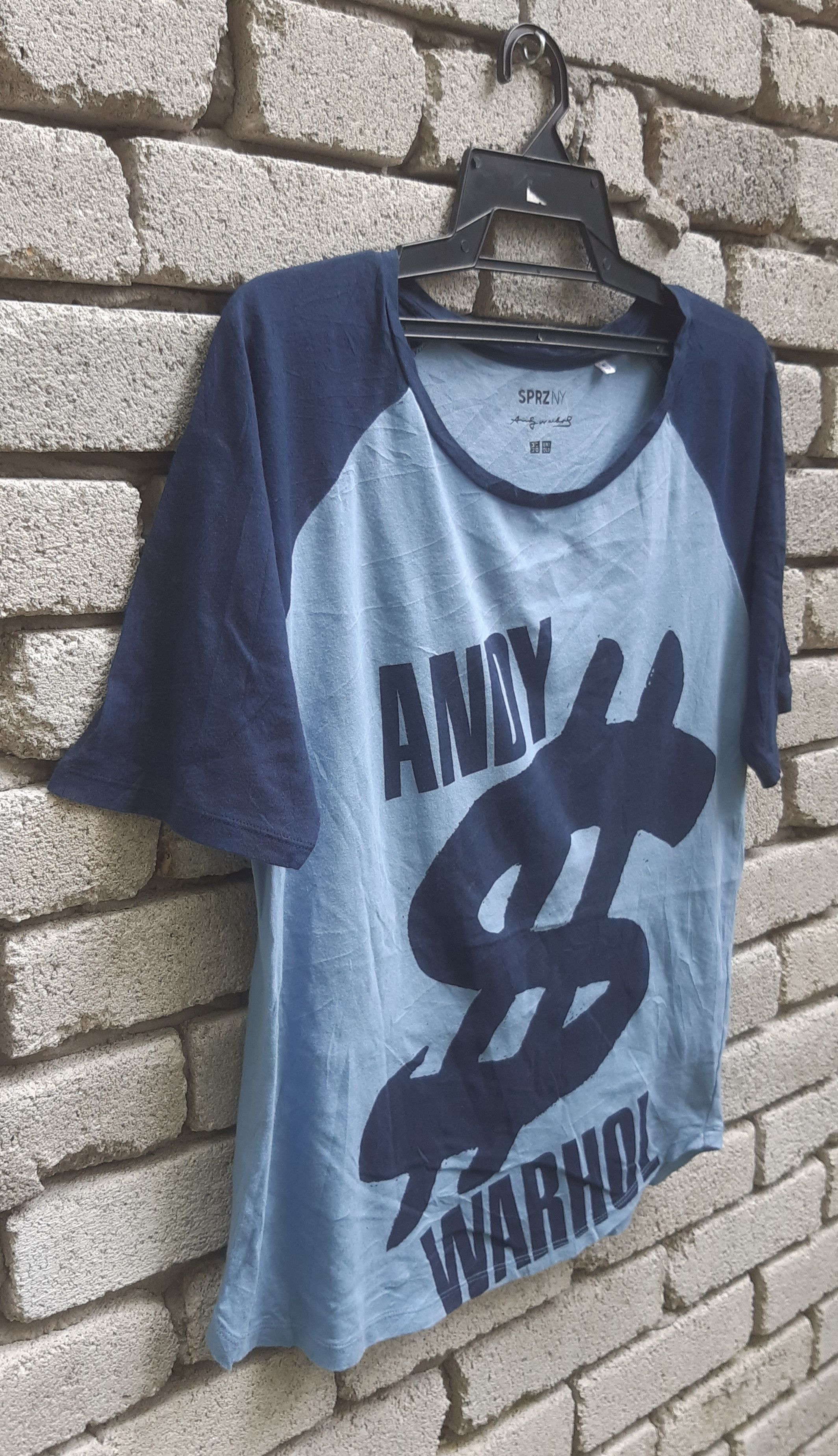 Andy Warhol × Uniqlo Andy Warhol x Uniqlo Dollar big logo t shirt Size US M / EU 48-50 / 2 - 2 Thumbnail