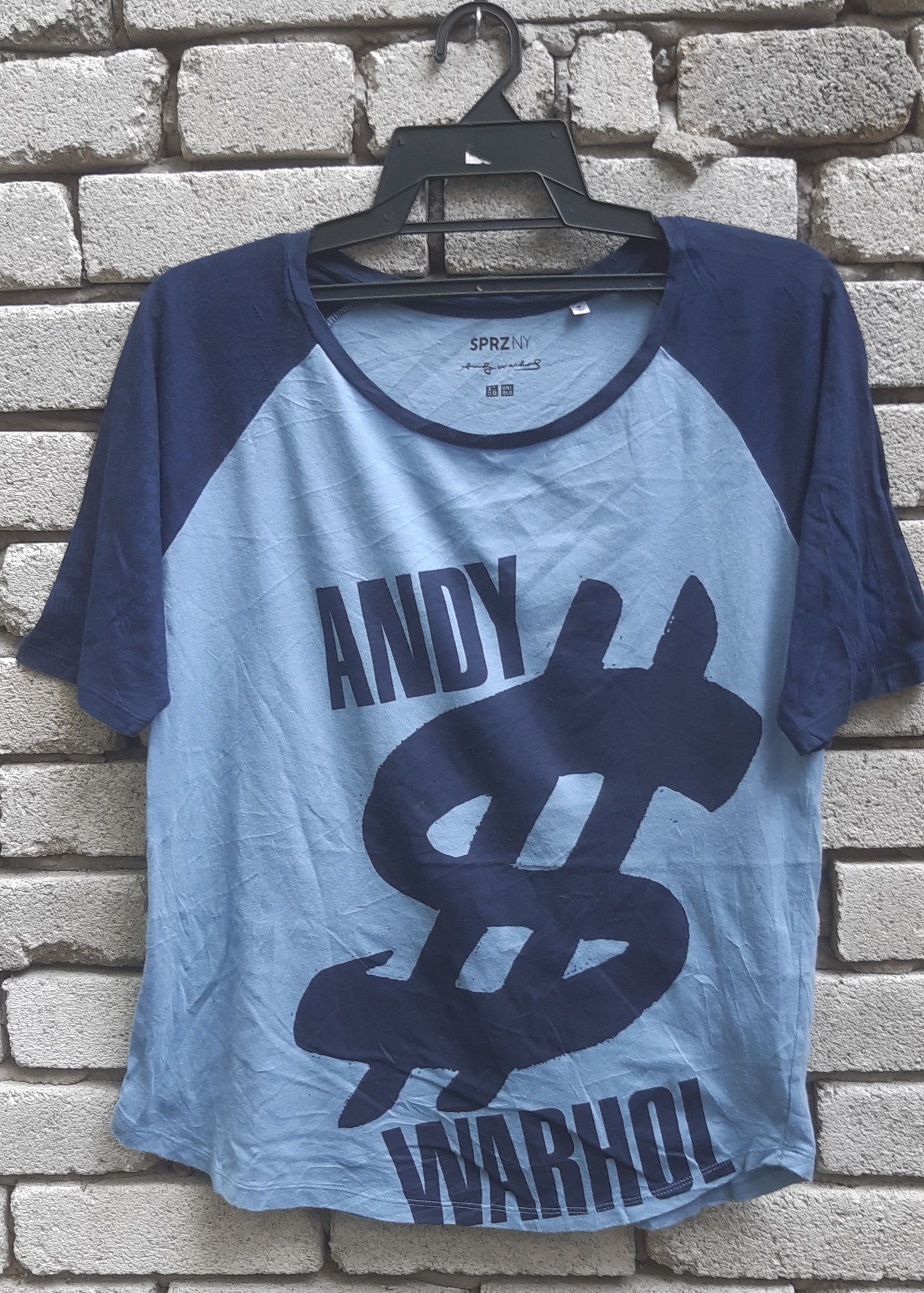 Andy Warhol × Uniqlo Andy Warhol x Uniqlo Dollar big logo t shirt Size US M / EU 48-50 / 2 - 1 Thumbnail