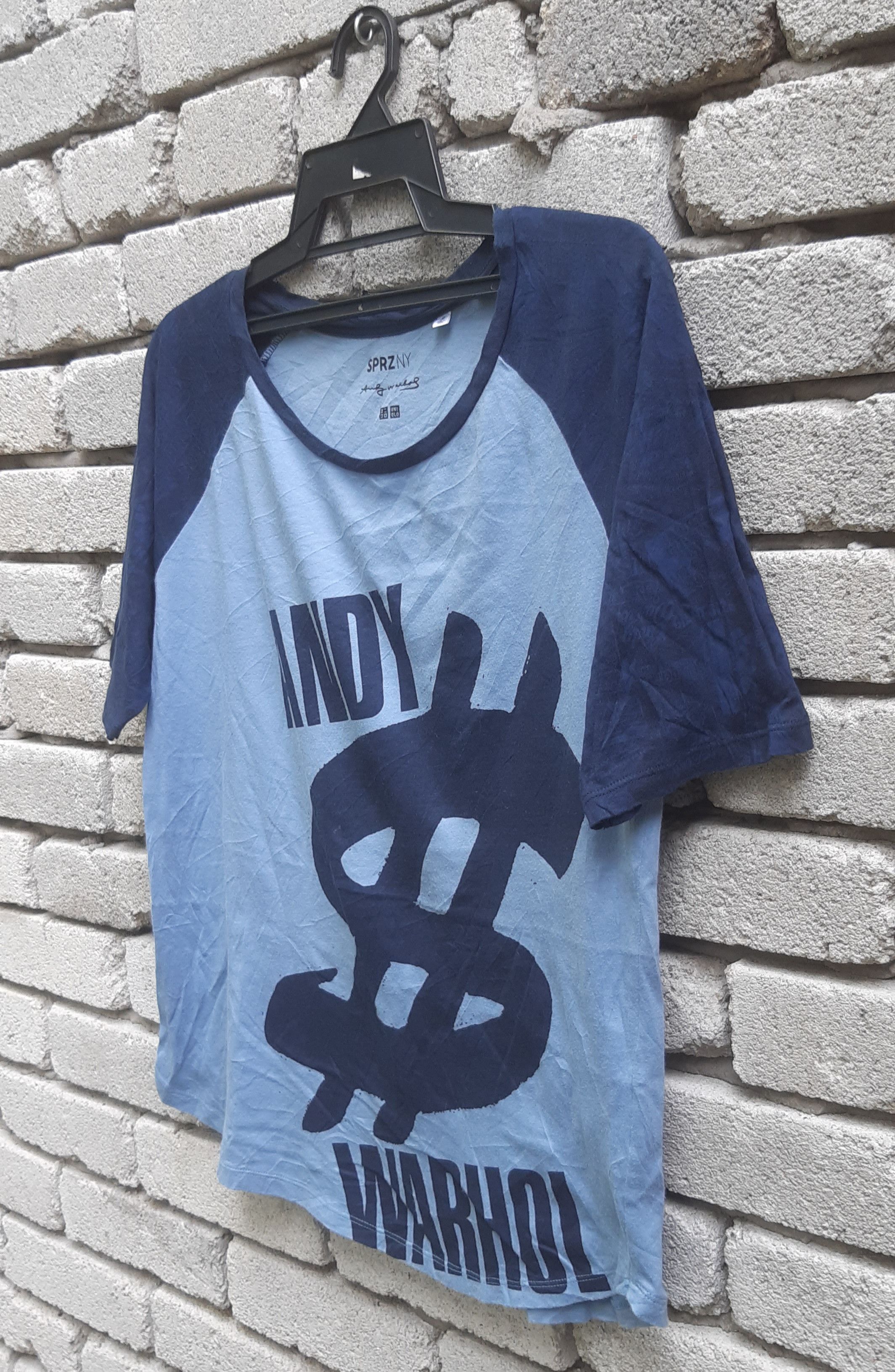 Andy Warhol × Uniqlo Andy Warhol x Uniqlo Dollar big logo t shirt Size US M / EU 48-50 / 2 - 3 Thumbnail