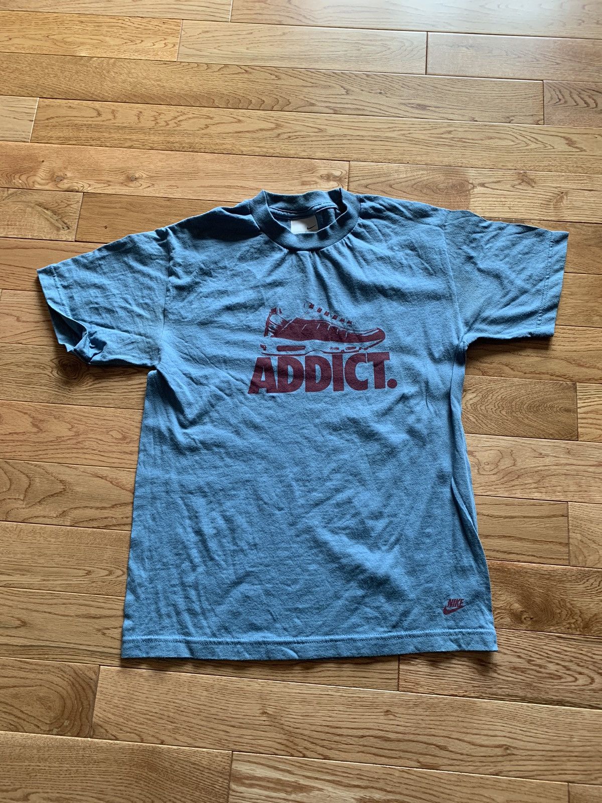 Nike × Vintage Nike air max 95 addict t shirt Size US S / EU 44-46 / 1 - 1 Thumbnail