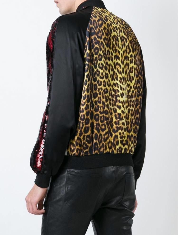 Hedi Slimane × Saint Laurent Paris 16SS Limited Beaded Badges Teddy Bomber sz48 Size US M / EU 48-50 / 2 - 13 Thumbnail