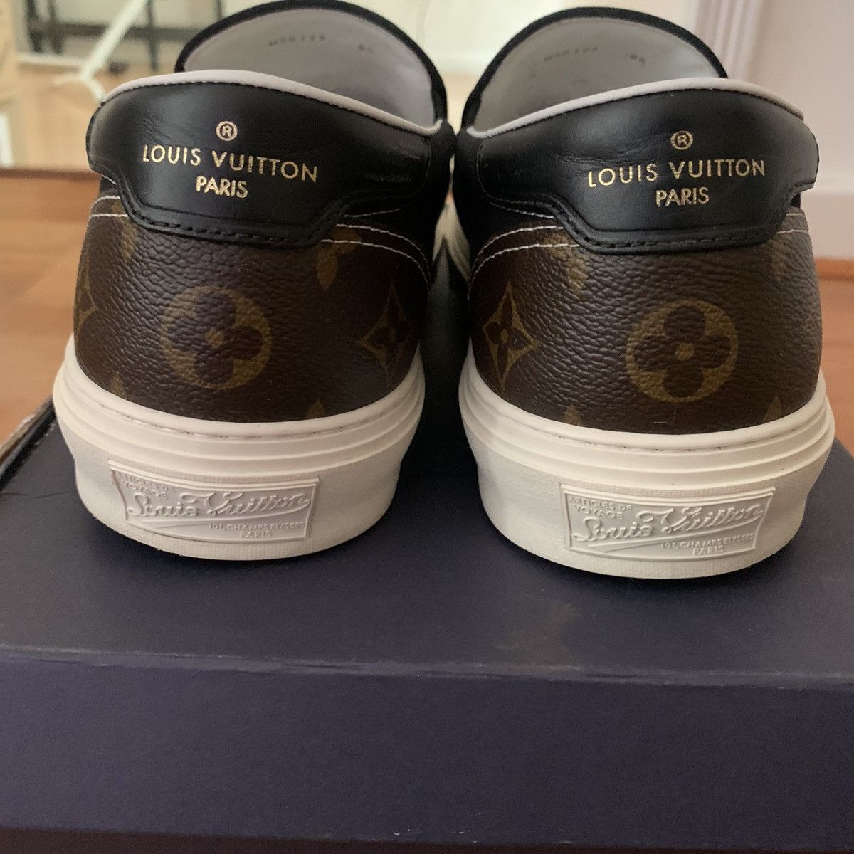 Louis Vuitton Louis Vuitton Monogram Trocadero Slip-On Sneaker Size US 9.5 / EU 42-43 - 3 Thumbnail