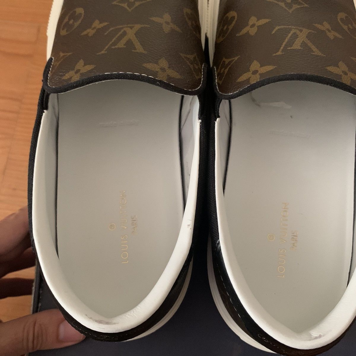 Louis Vuitton Louis Vuitton Monogram Trocadero Slip-On Sneaker Size US 9.5 / EU 42-43 - 5 Thumbnail