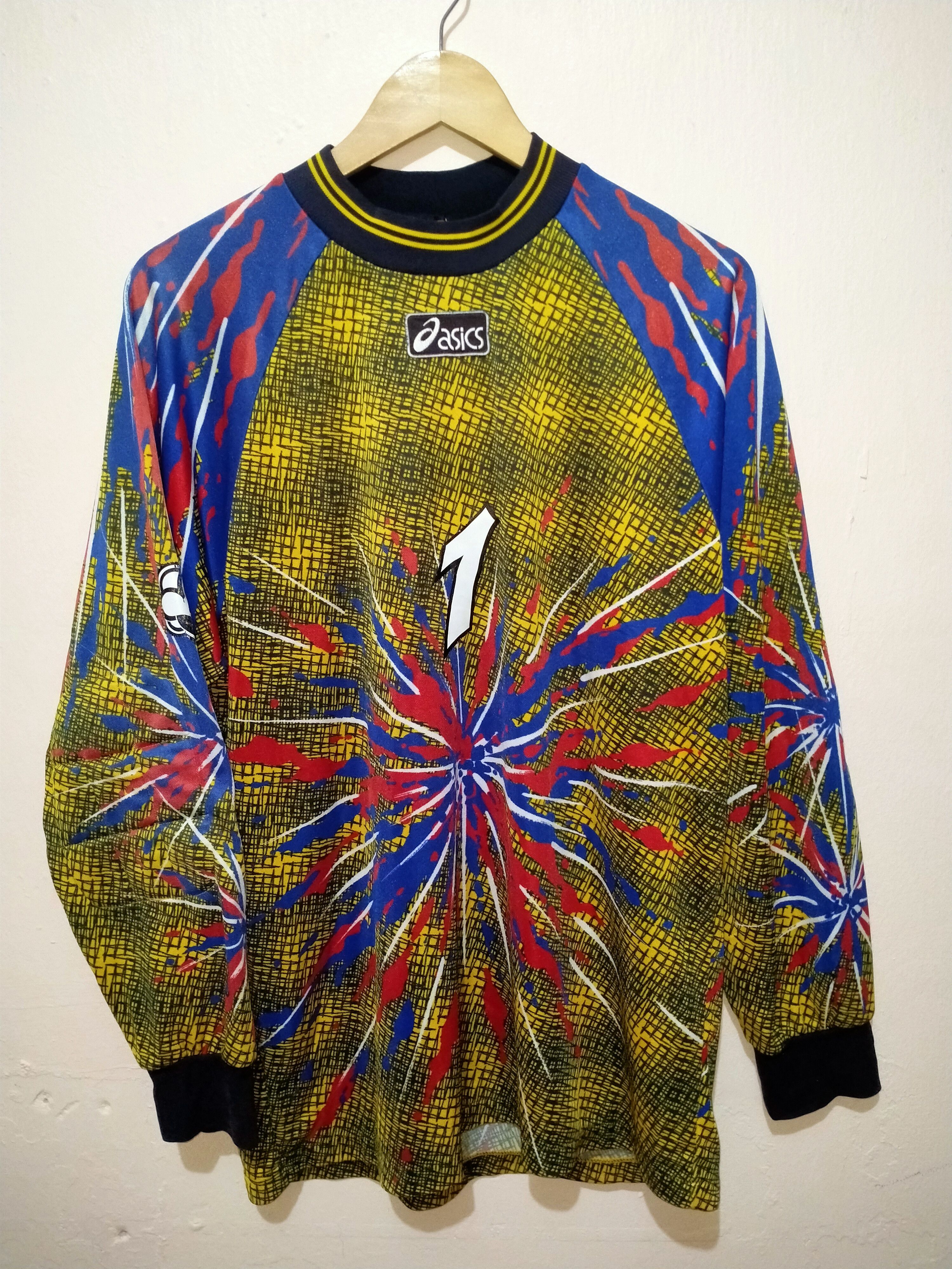 Asics × Vintage Vintage asics goalkepper jersey Size US L / EU 52-54 / 3 - 1 Thumbnail