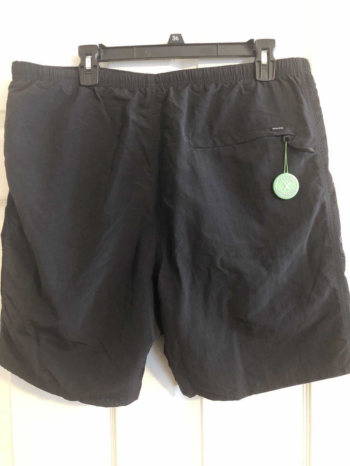 Supreme Supreme Mesh Panel Water Short Black Size XL | Grailed