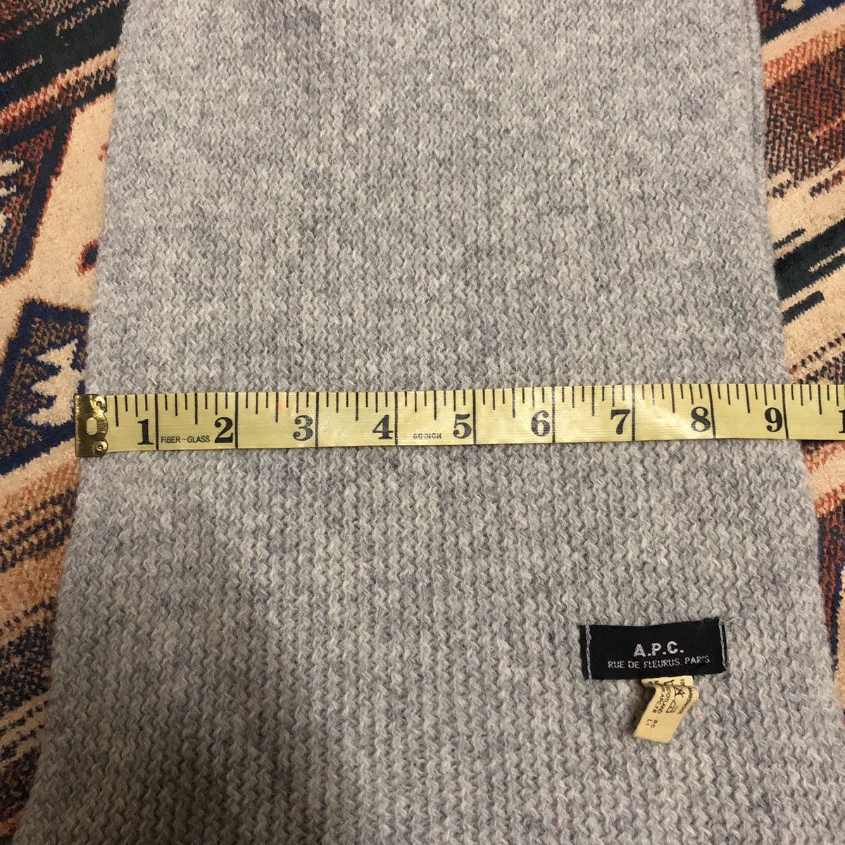 A.P.C. Vintage APC Wool Muffler Size ONE SIZE - 6 Thumbnail