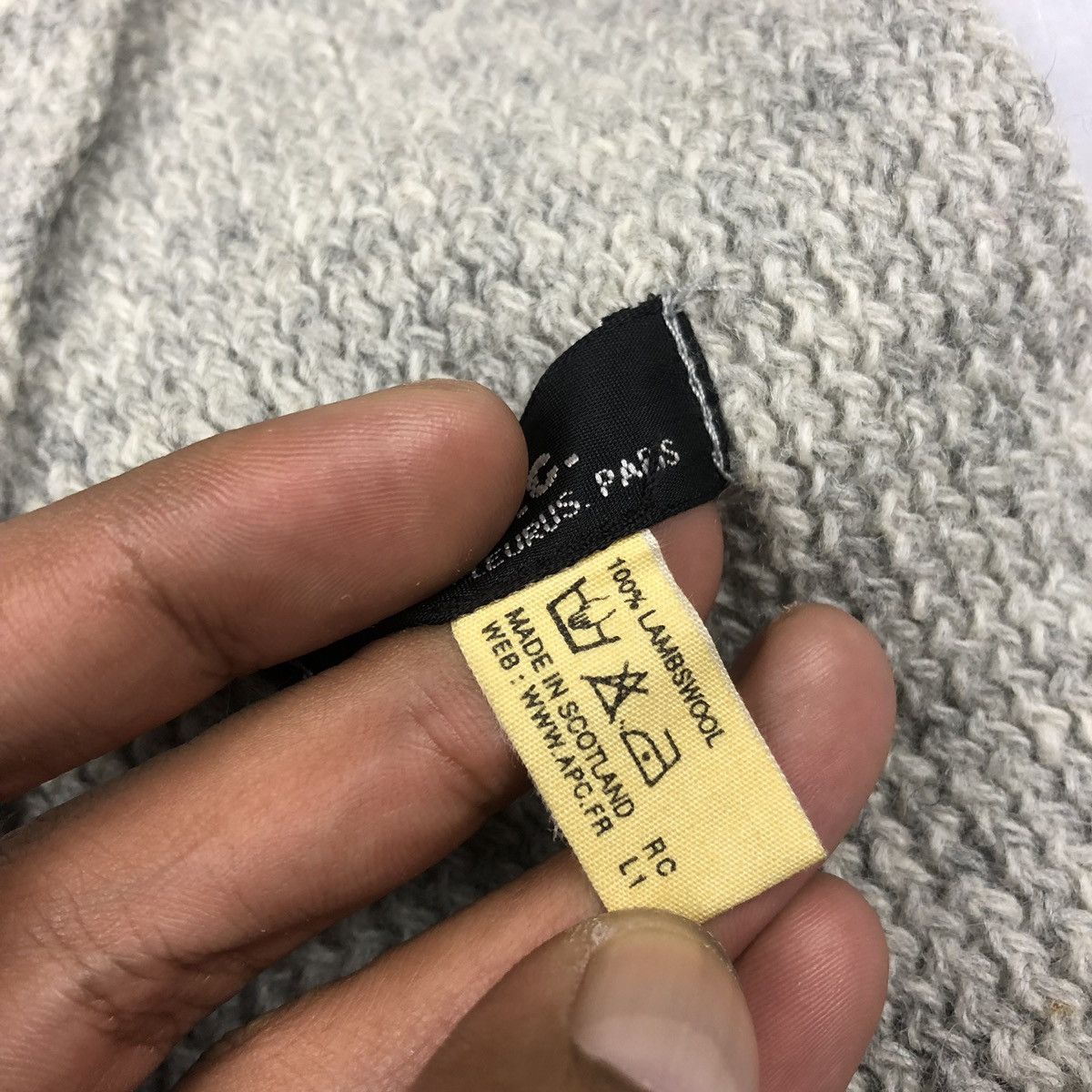 A.P.C. Vintage APC Wool Muffler Size ONE SIZE - 5 Thumbnail