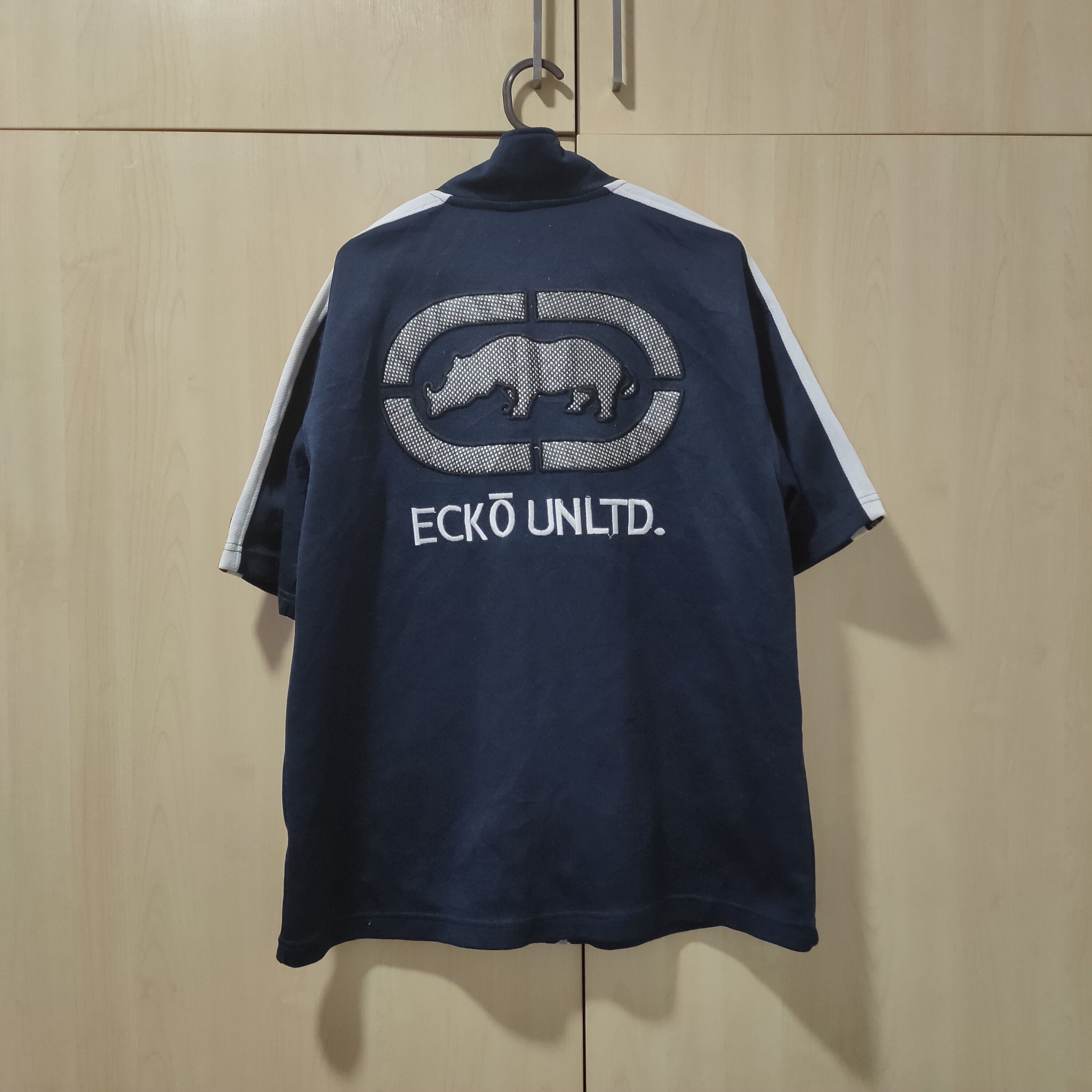 Ecko Unltd. Ecko Unlimited Sweater Zipper Side Tape Hiphop Size US M / EU 48-50 / 2 - 2 Thumbnail