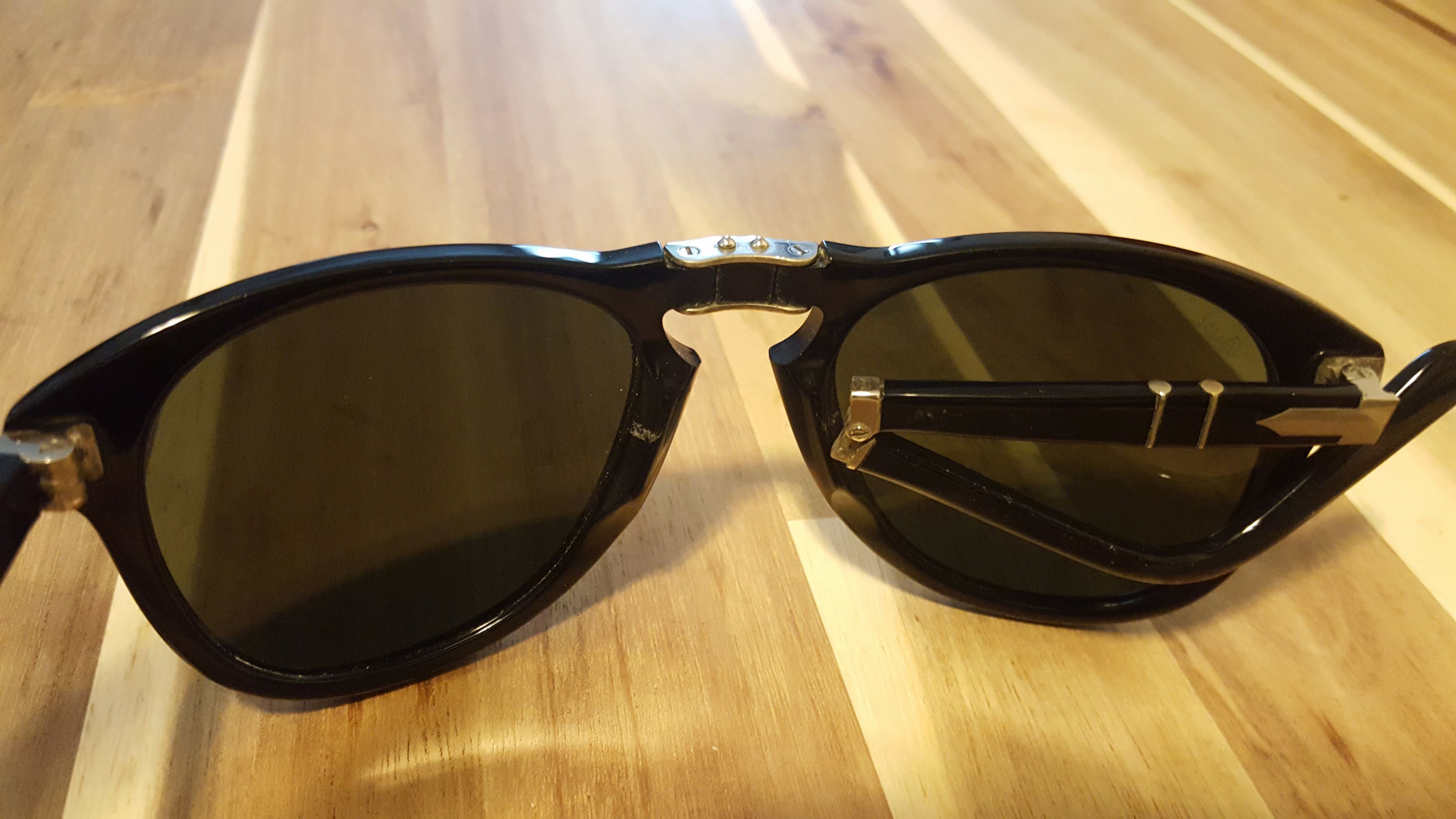 persol 714 black