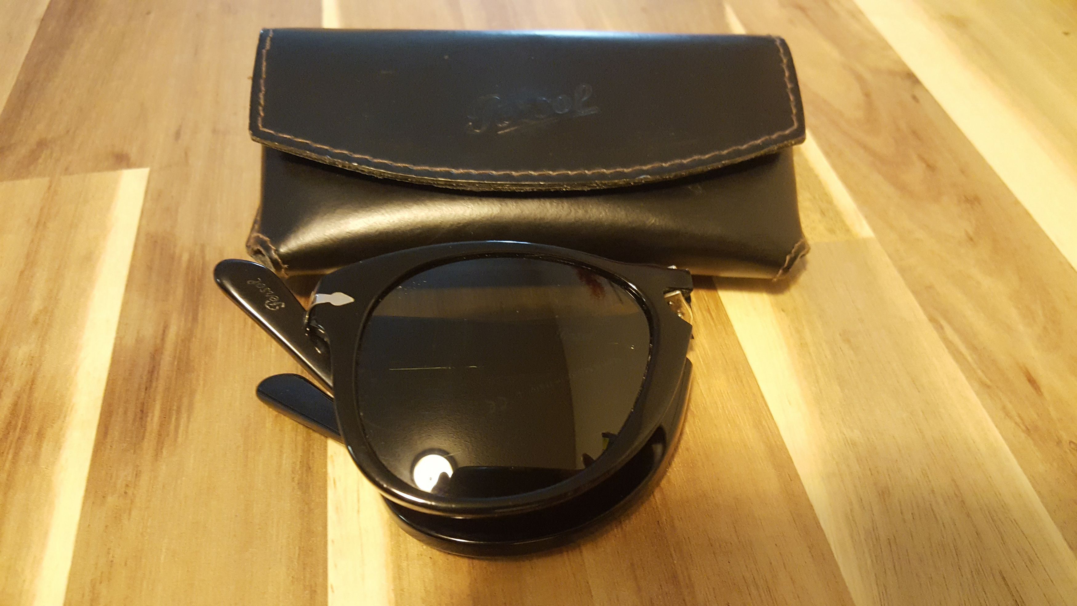persol 714 black
