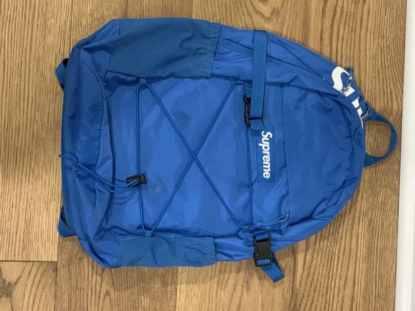 Supreme Supreme 210 Denier Cordura Backpack Royal SS16 | Grailed