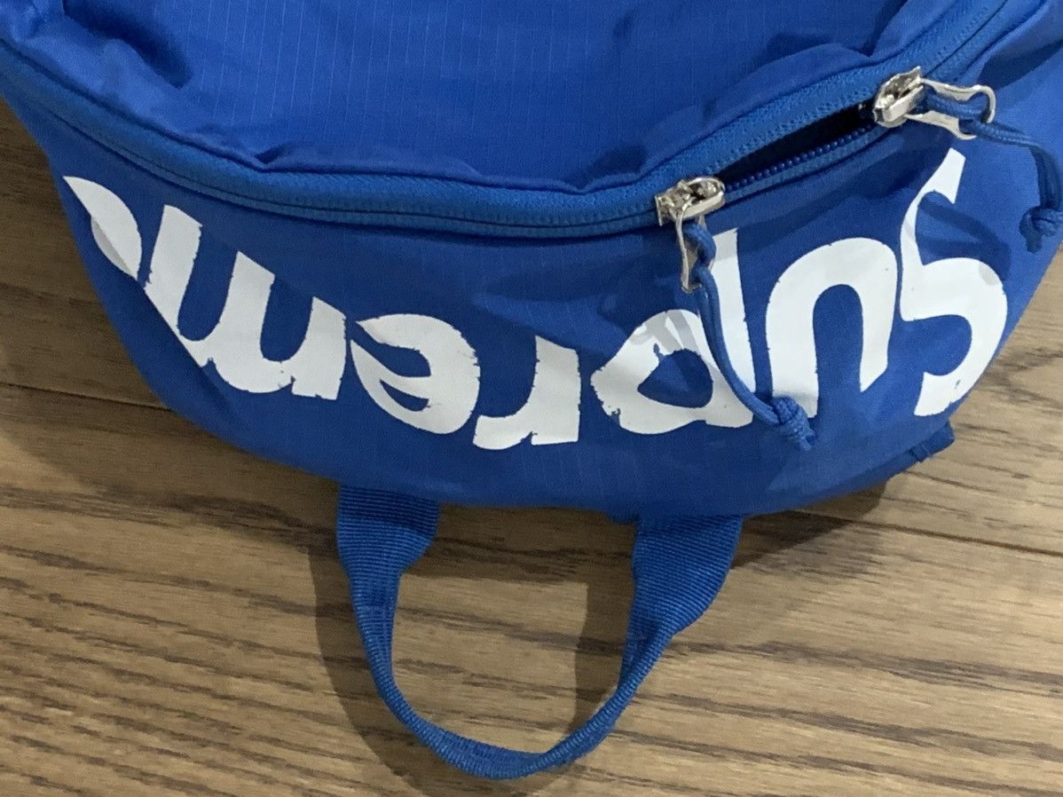 Supreme Supreme 210 Denier Cordura Backpack Royal SS16 | Grailed